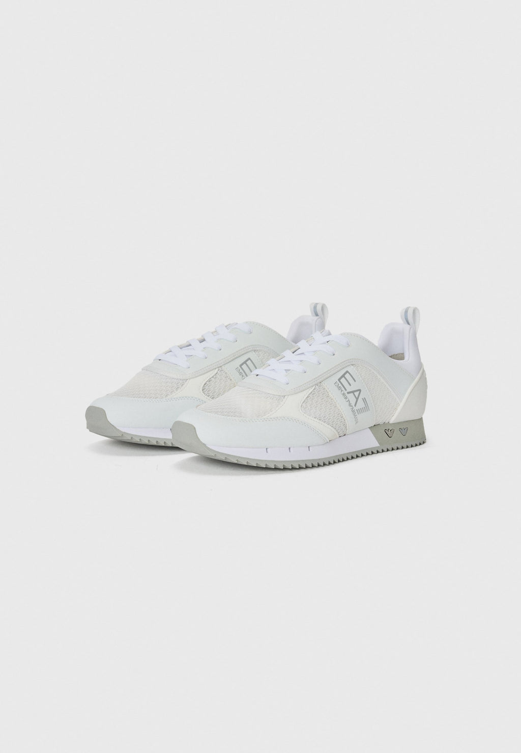 Baskets - blanc/argenté