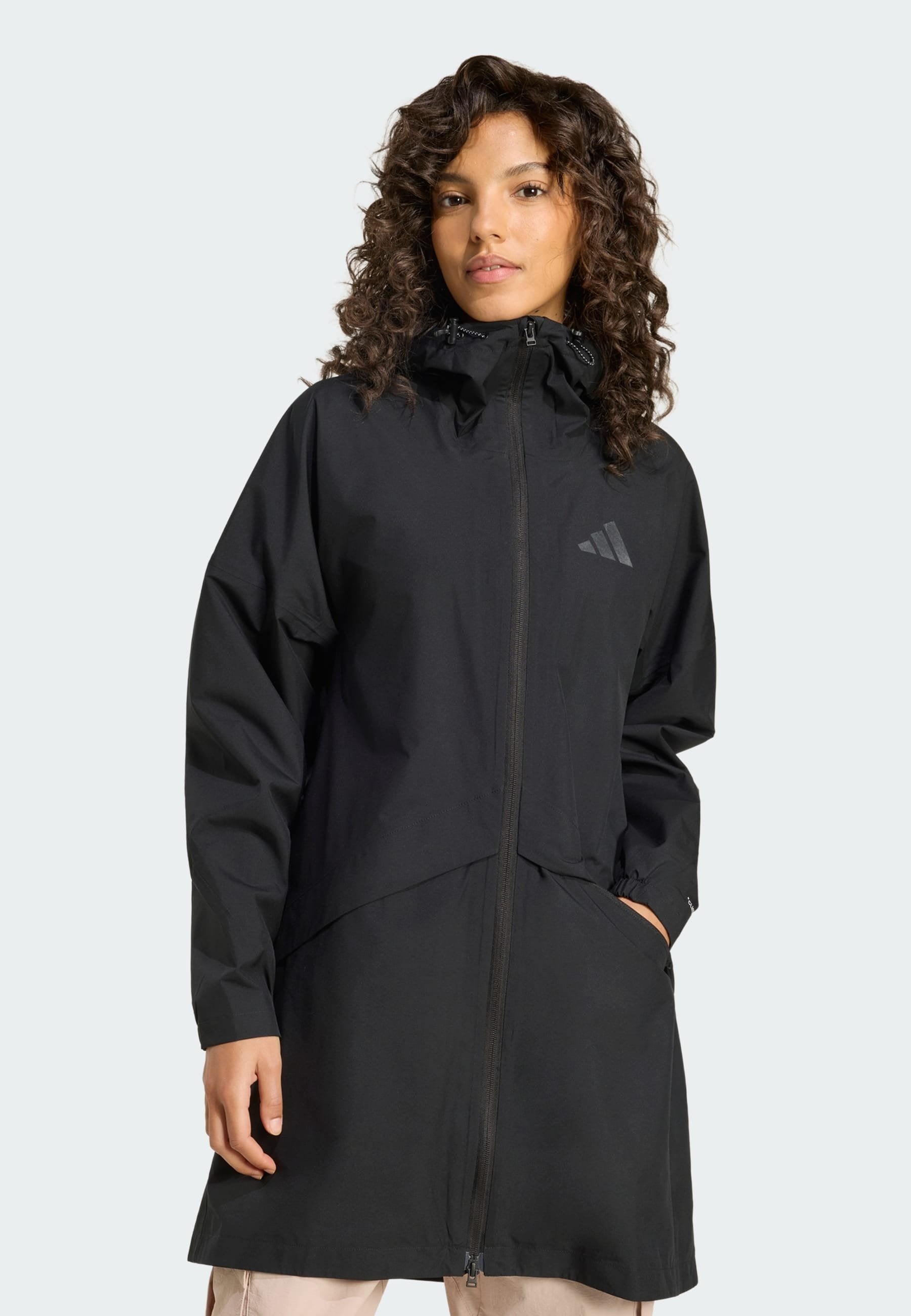 TERREX MULTI 2 LAYER CLIMAPROOF RAIN  - Hardshell jacket - black