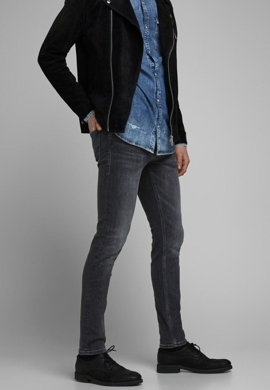 JJIGLENN JJORIGINAL - Relaxed fit jeans - black denim