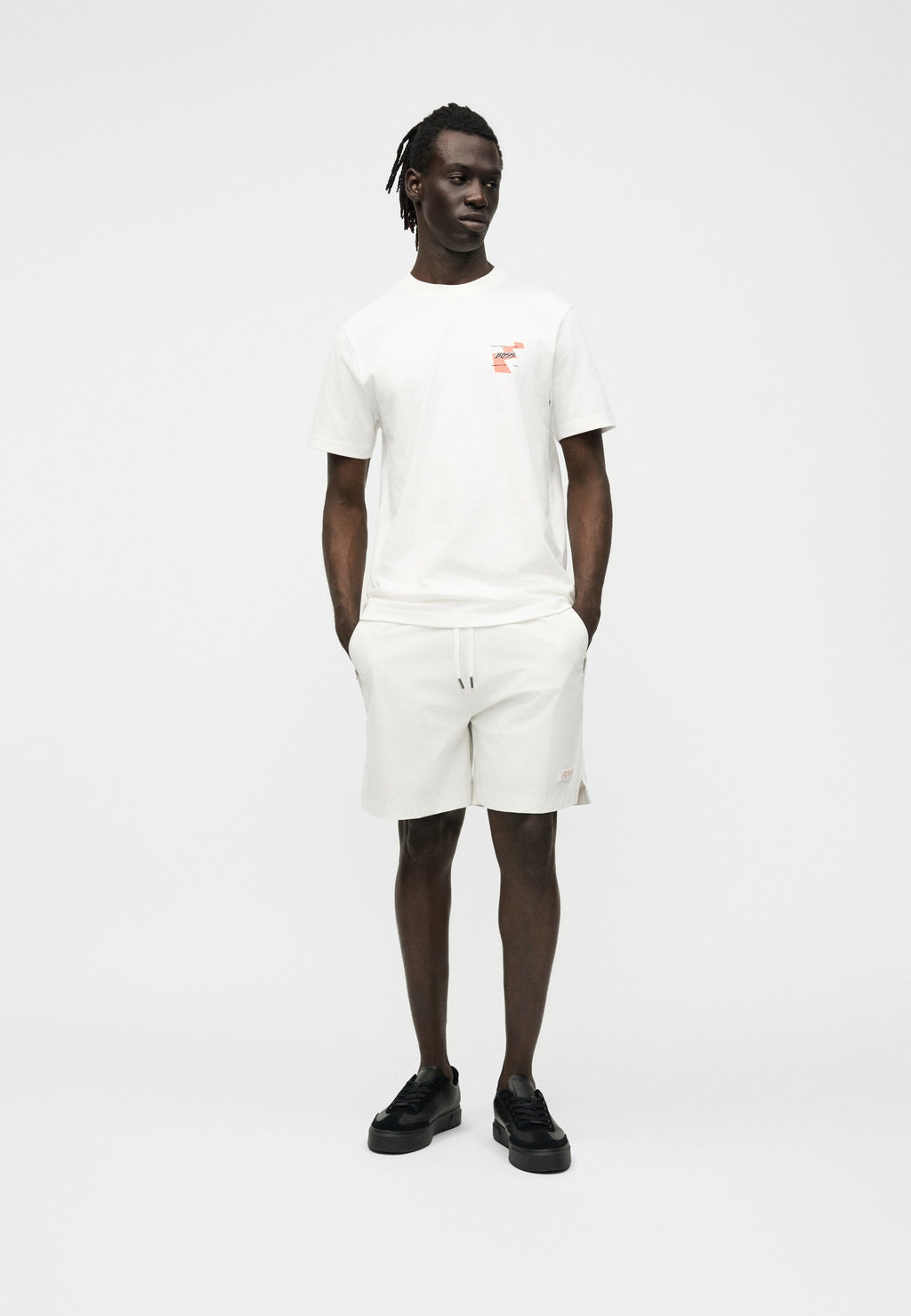 Print T-shirt - natural