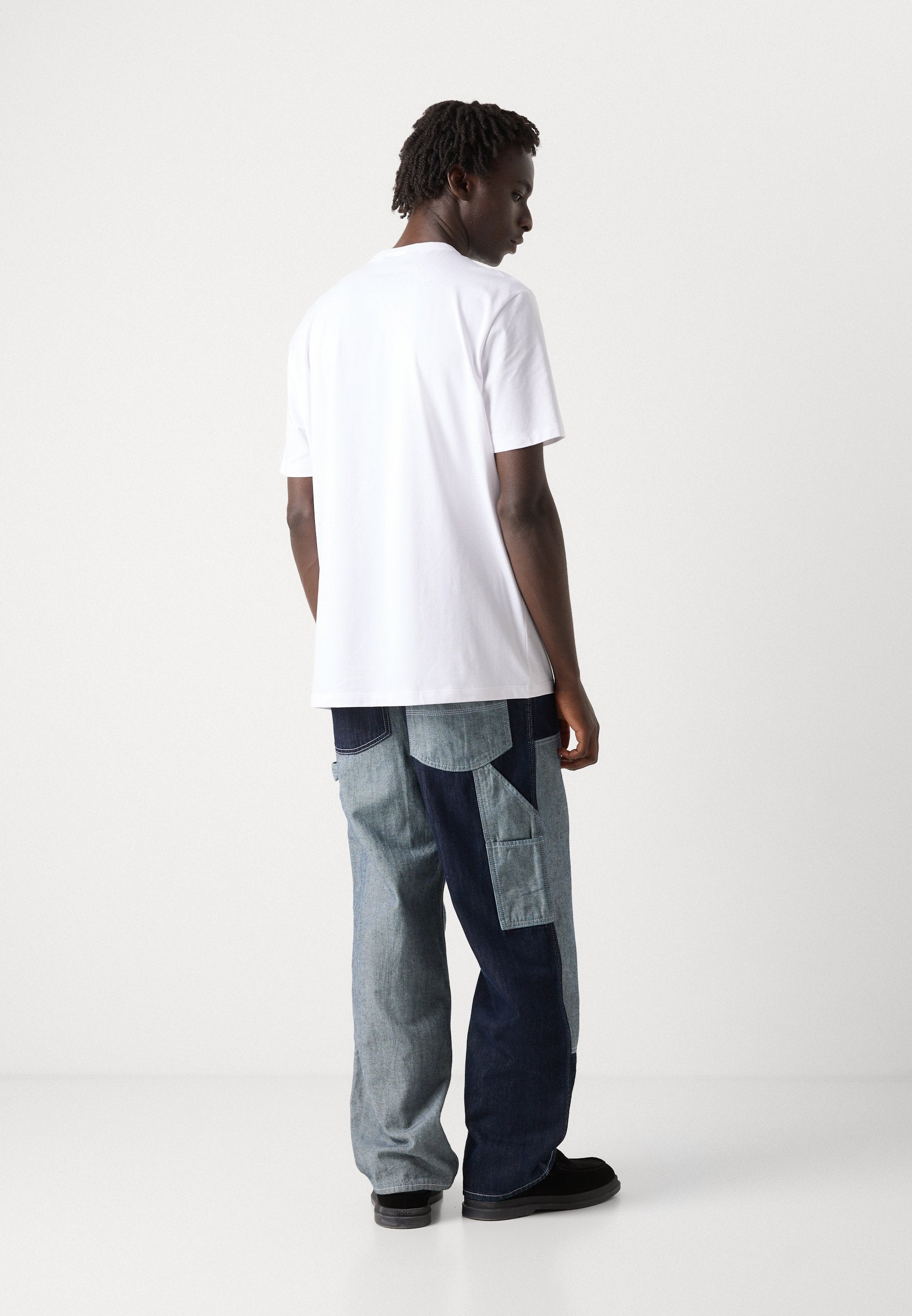 NAOLO 2 PACK - Basic T-shirt - white