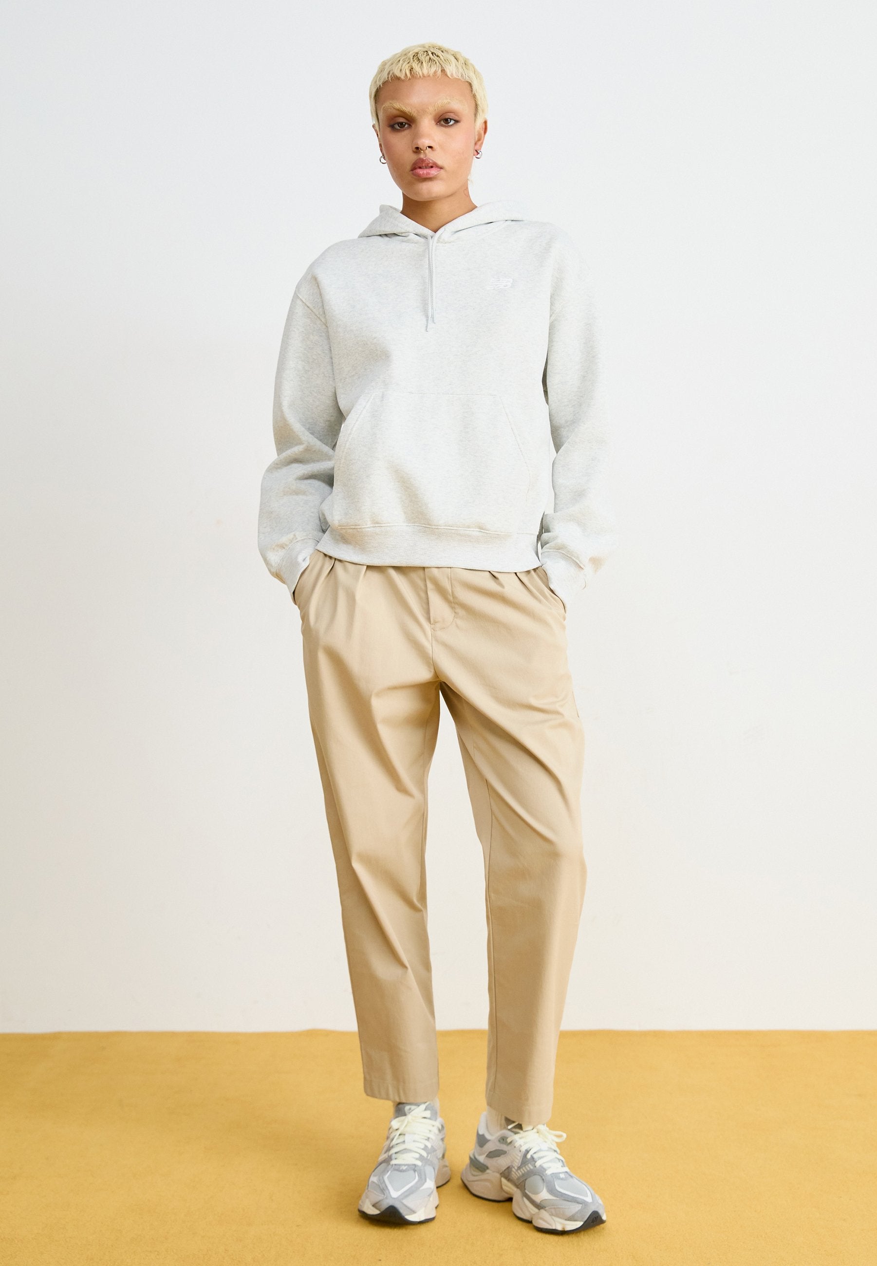 SPORT ESSENTIALS HOODIE - Hoodie - ash heather
