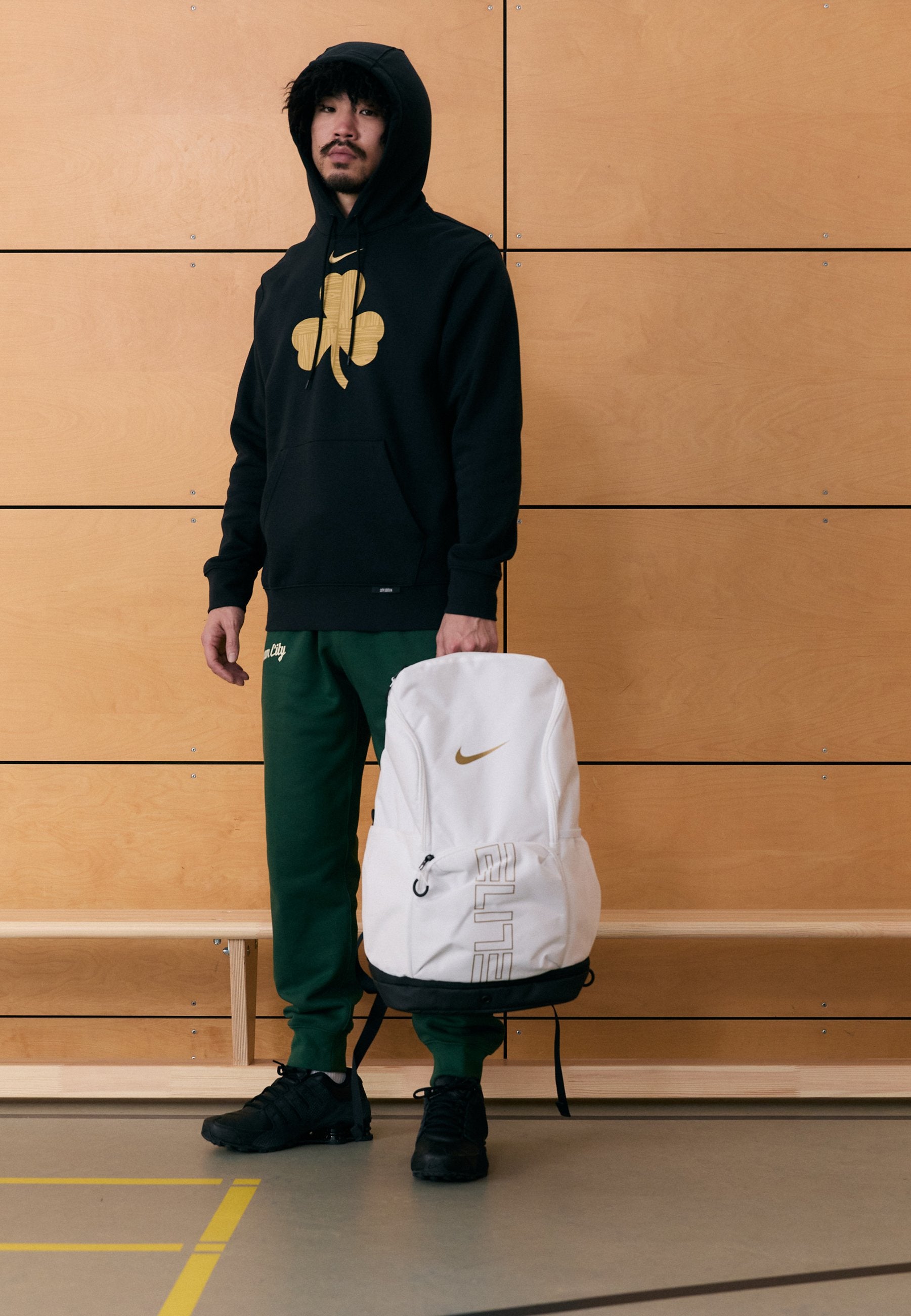 VARSITY ELITE UNISEX - Rucksack - white/black/metallic gold-coloured