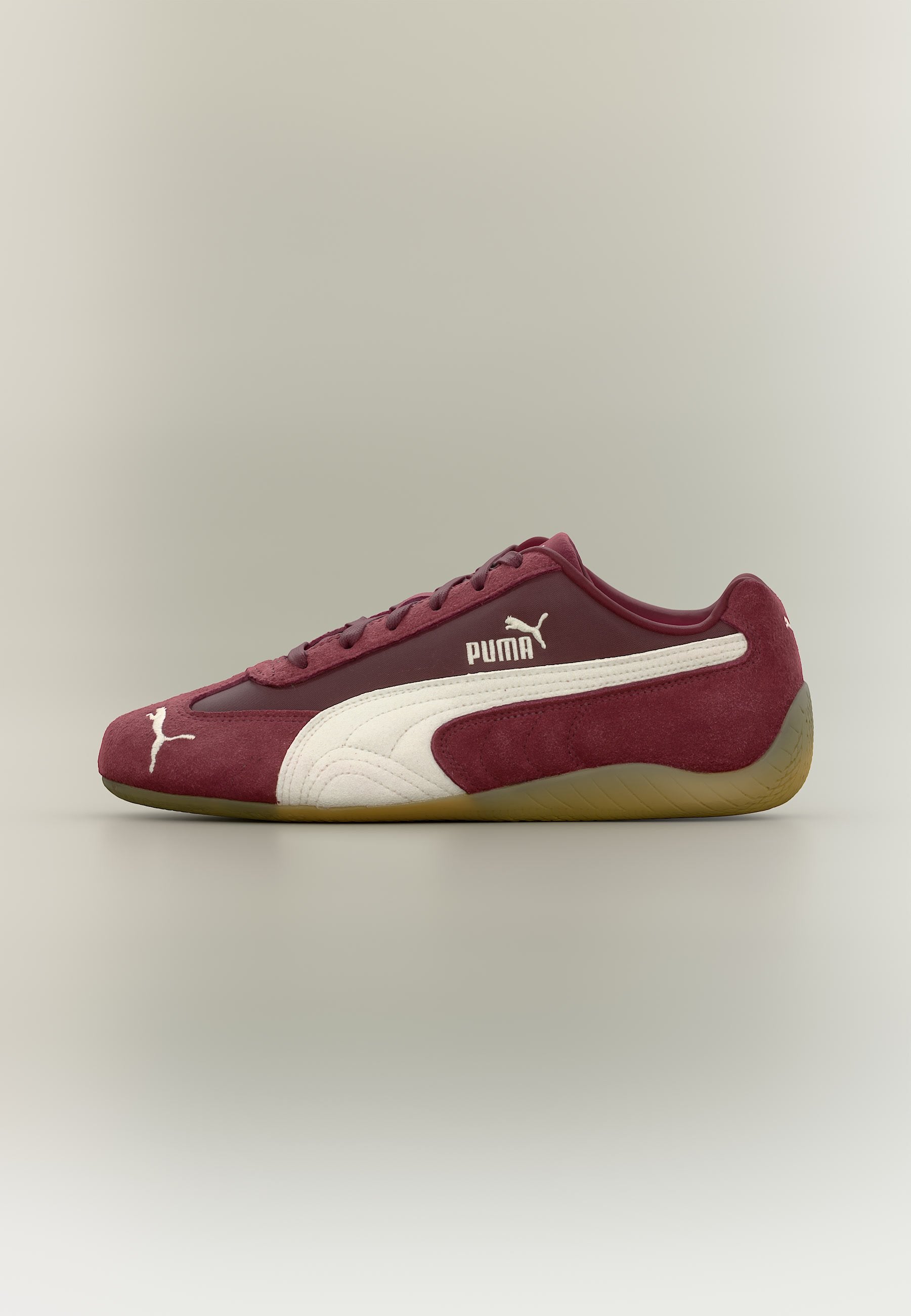 SPEEDCAT UNISEX - Trainers - ruby shimmer/warm white/coffee milk