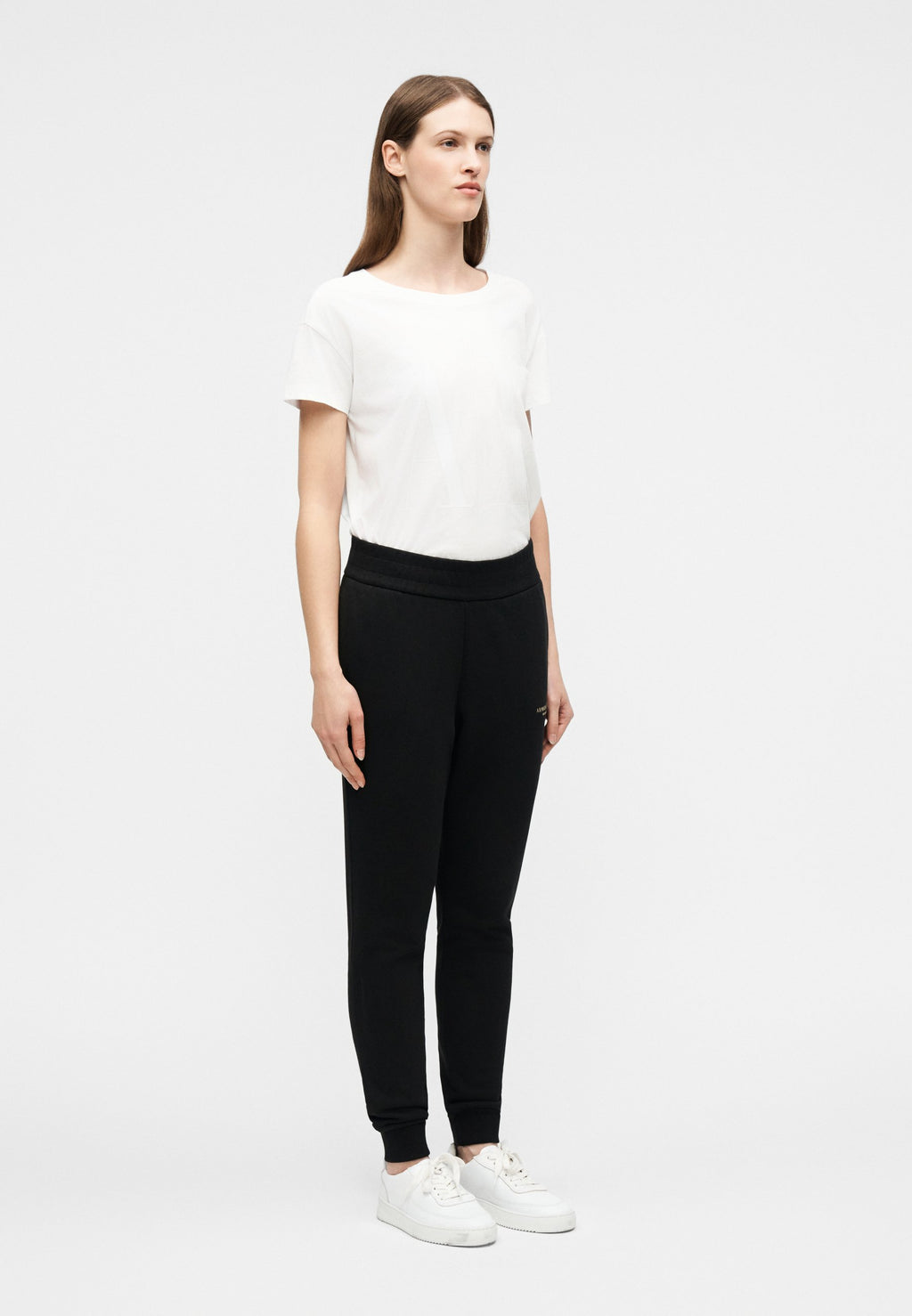 TROUSER - Tracksuit bottoms - black/gold-coloured