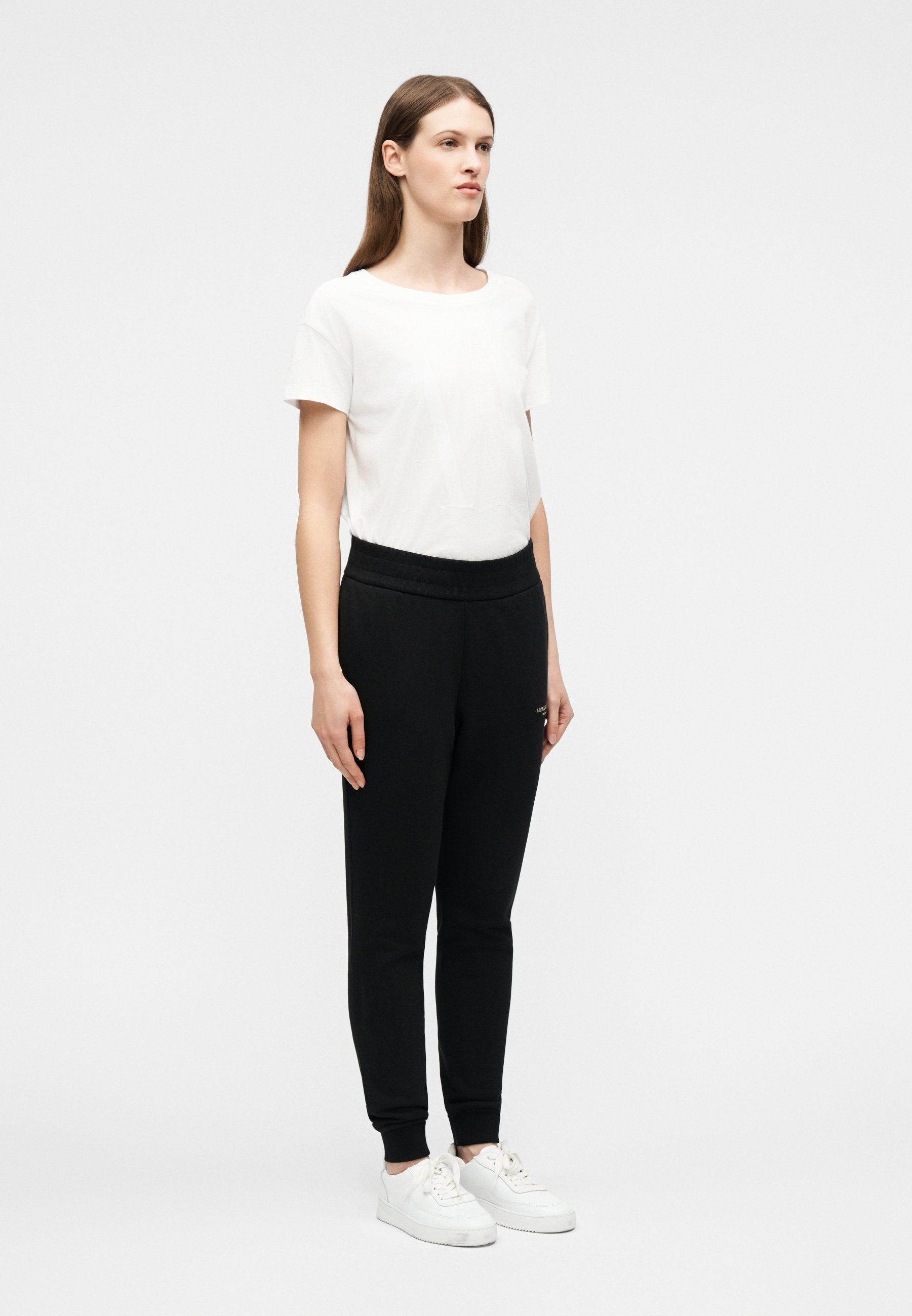TROUSER - Tracksuit bottoms - black/gold-coloured