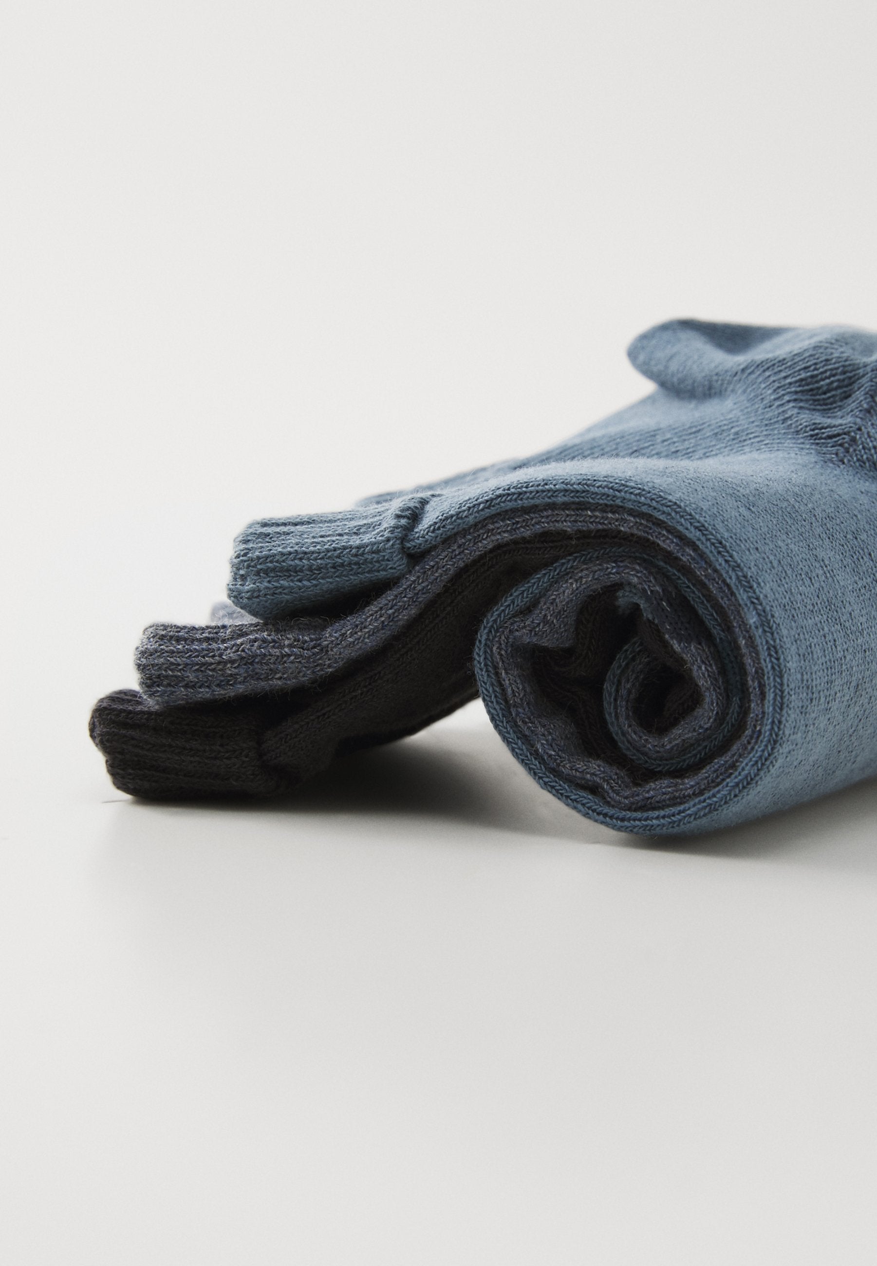 QUARTER PLAIN UNISEX 6 PACK - Sneaker socks - blue combo