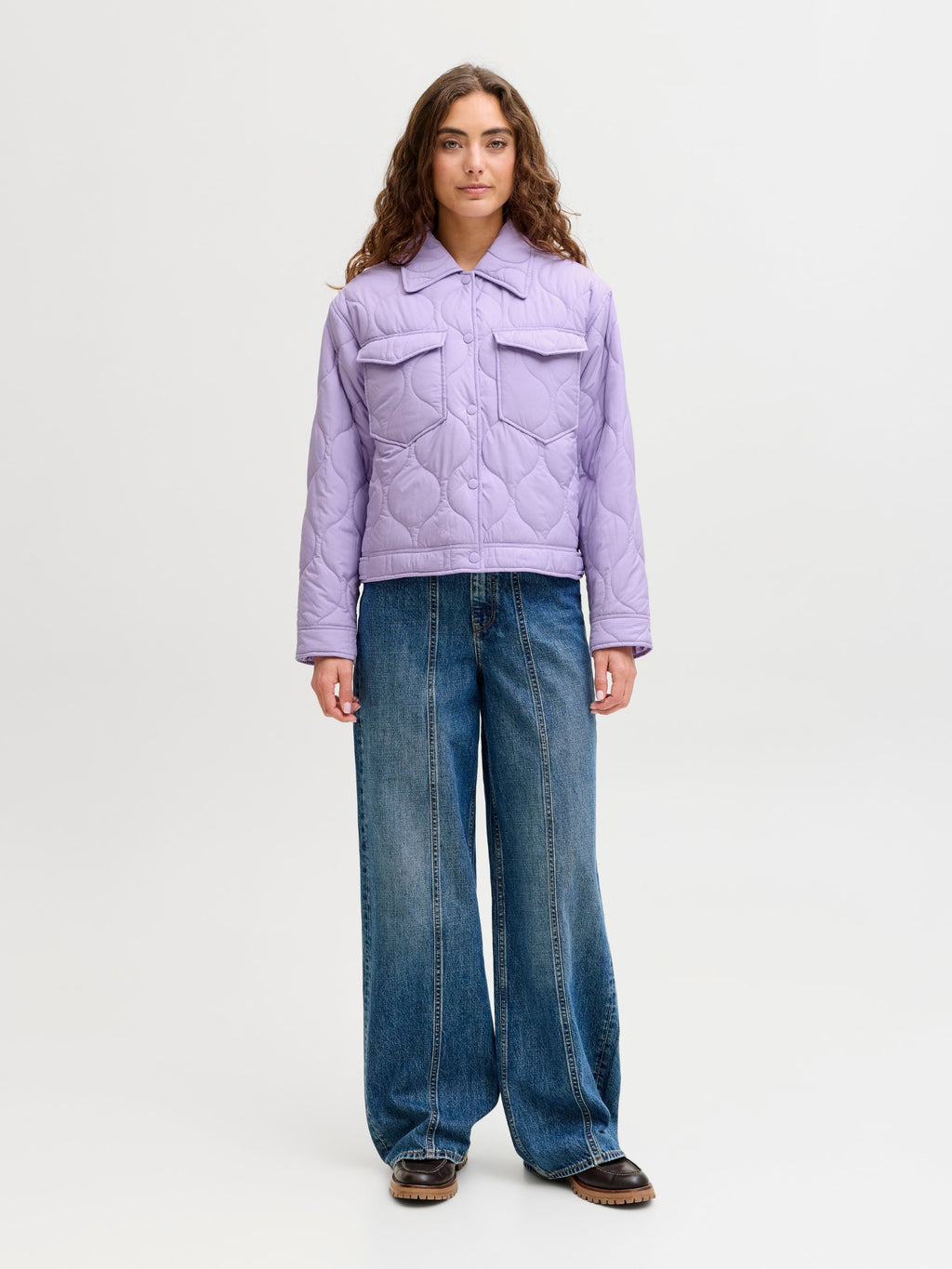Quilted JXHOPE Quilted - Light jacket - purple rose