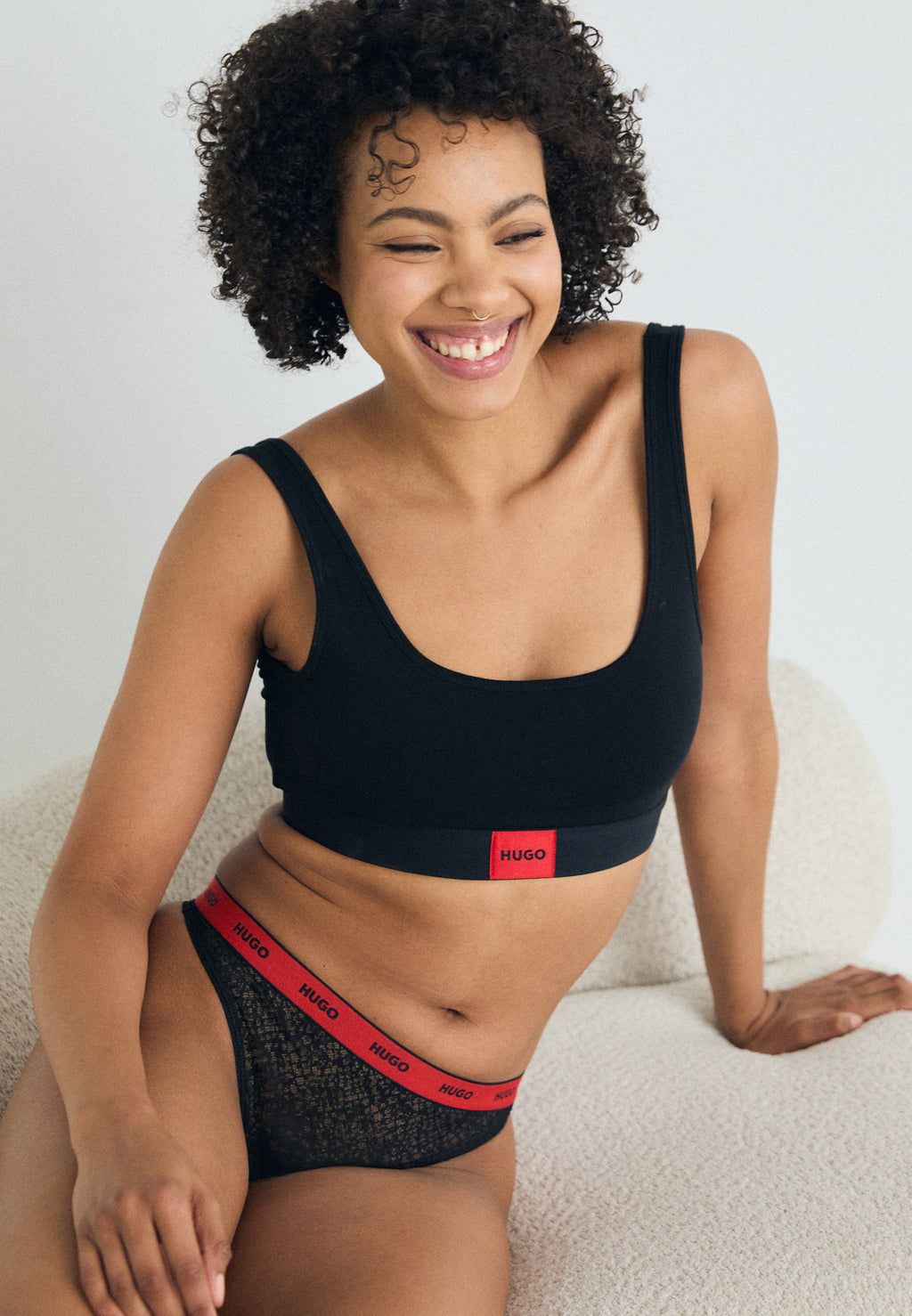 THONG 3 PACK - Thong - black