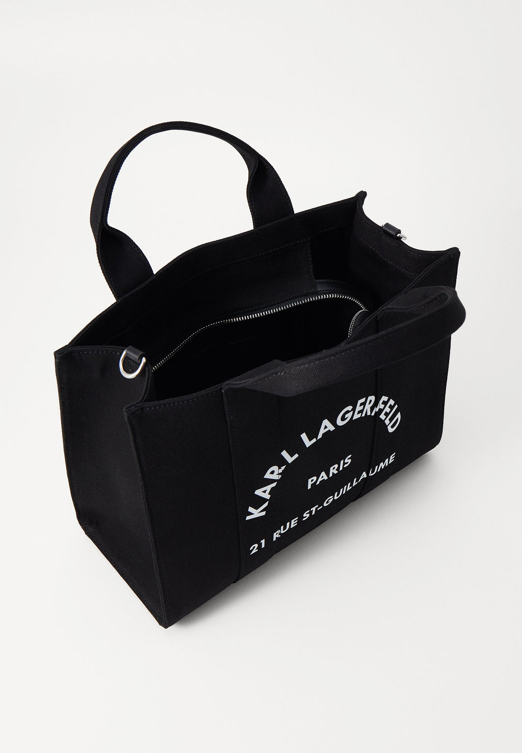 SQUARE MEDIUM - Tote bag - black