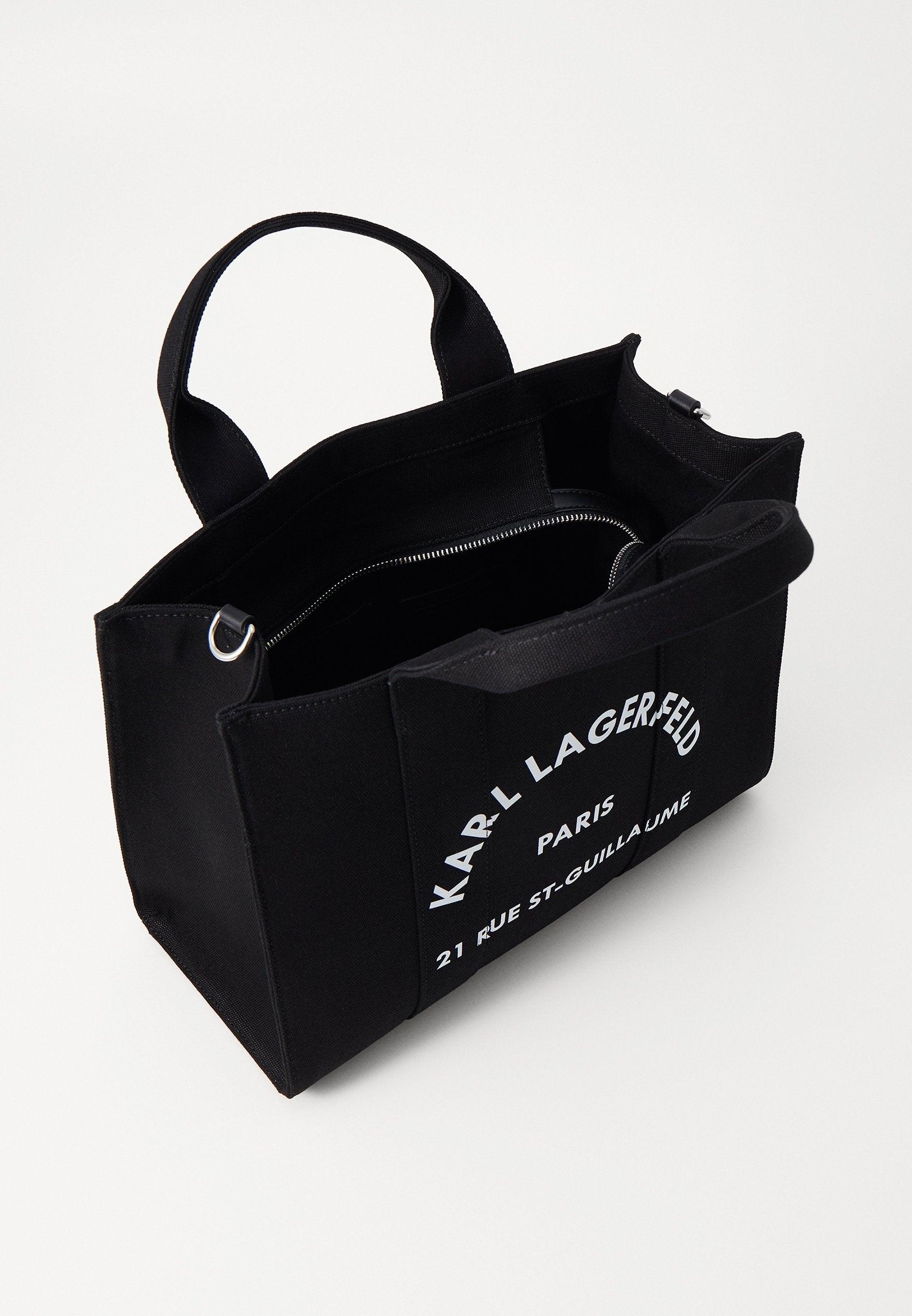 SQUARE MEDIUM - Tote bag - black
