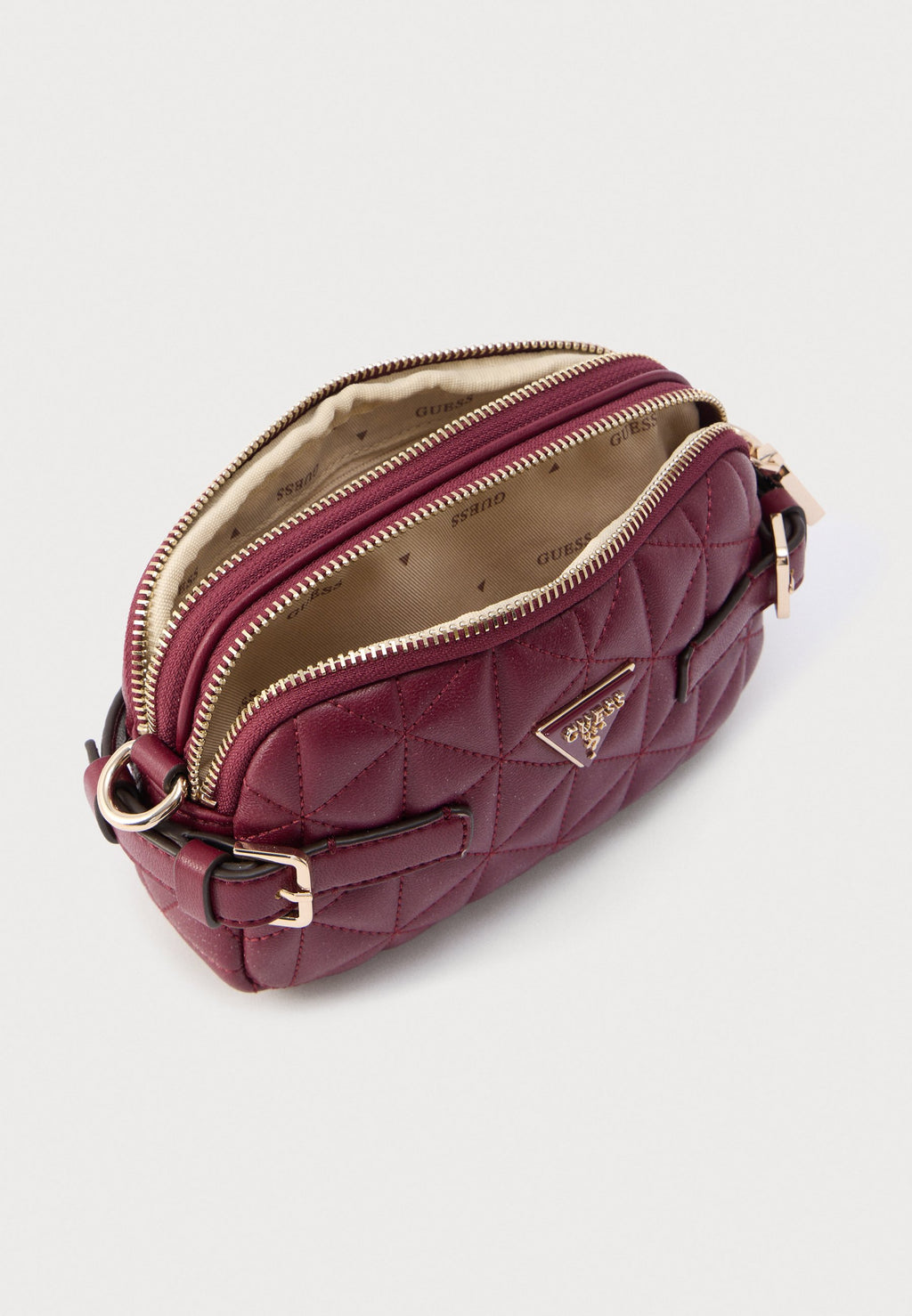 PAISLEIGH MINI - Cross body bag - burgundy
