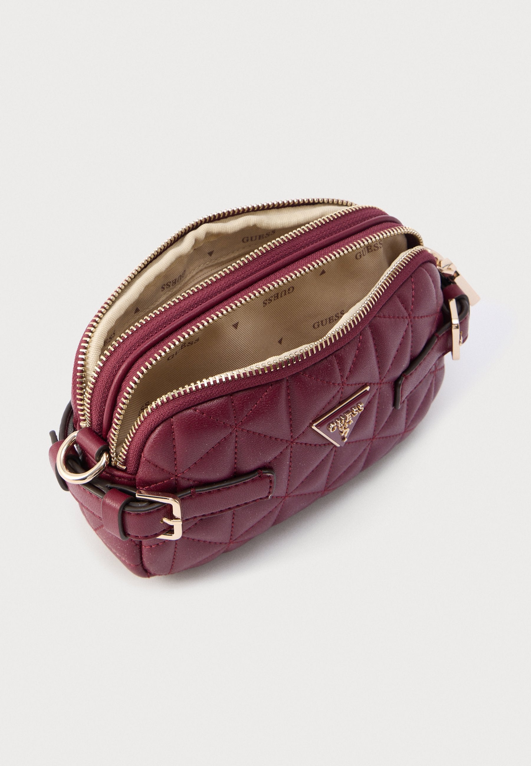 PAISLEIGH MINI - Cross body bag - burgundy