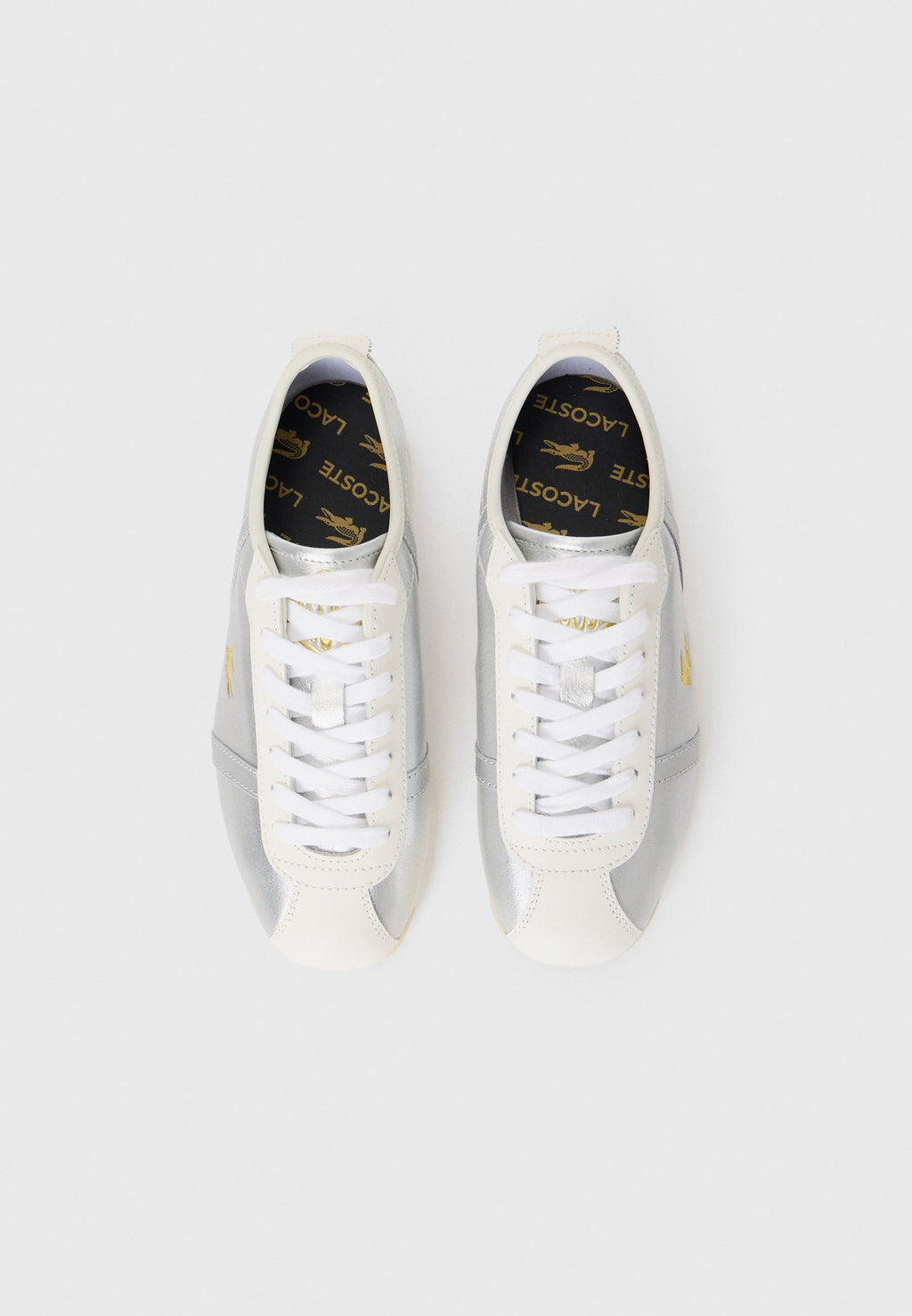 CLUB LOW - Trainers - white/silver-coloured