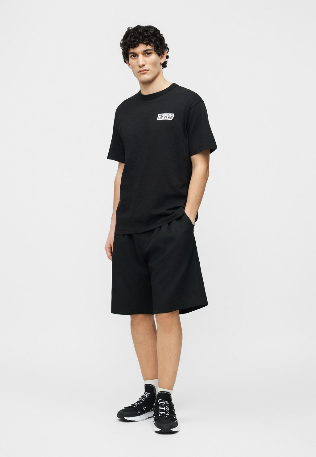 SQUARE - Basic T-shirt - black