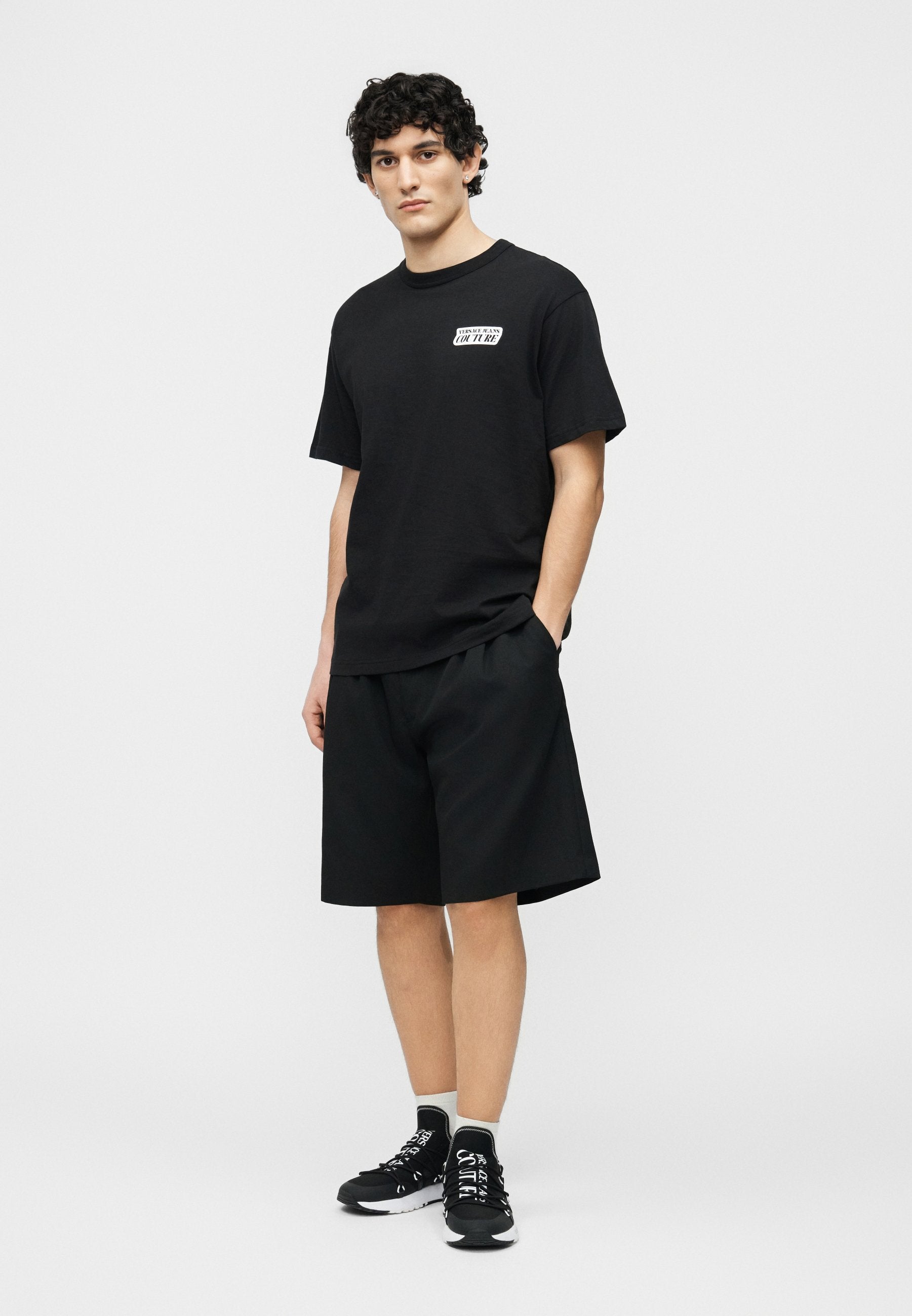 SQUARE - Basic T-shirt - black