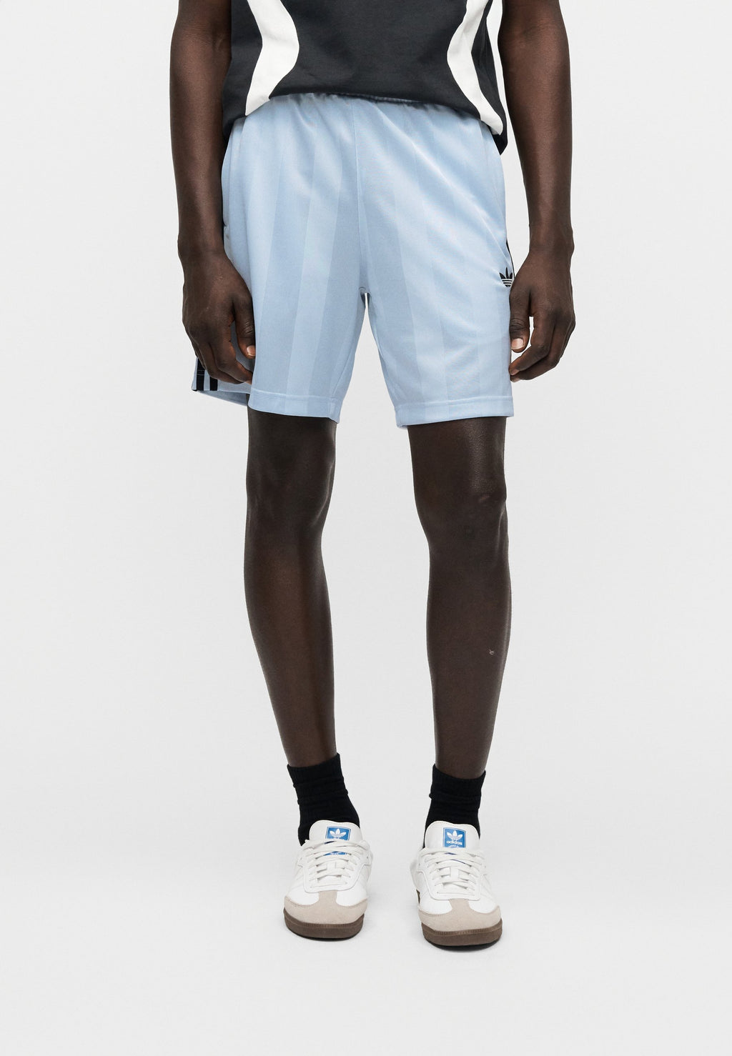 OVERSIZED - Shorts - crystal sky