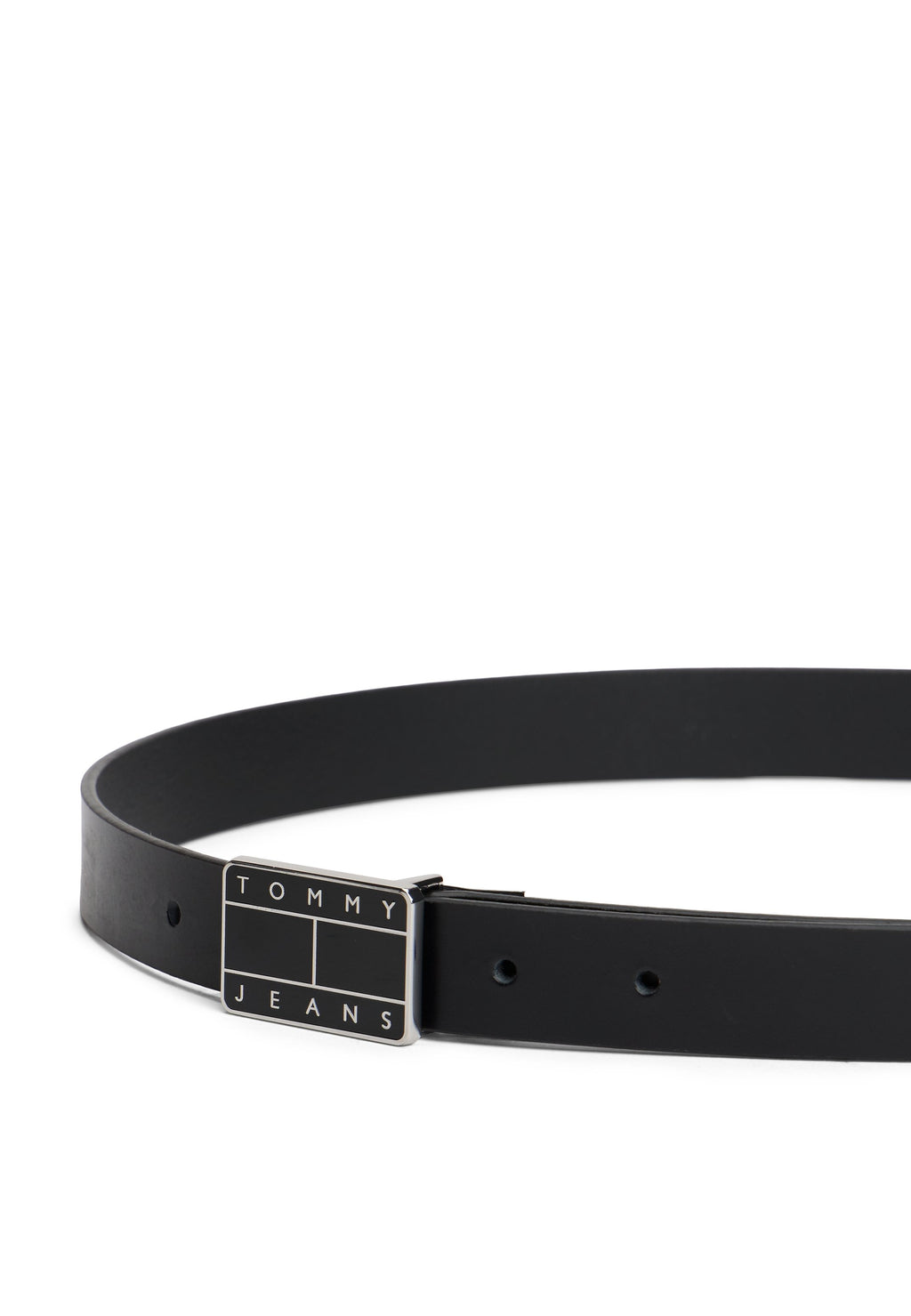 HERITAGE PLAQUE BUCKLE LEATHER BELT - Belt - black