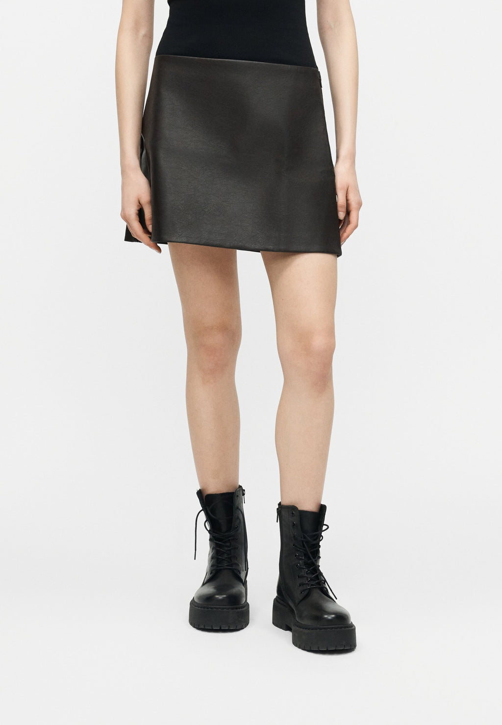 Mini skirt - terra brown