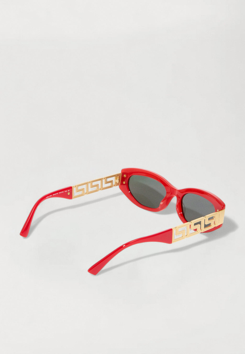 Sunglasses - full red/dark grey