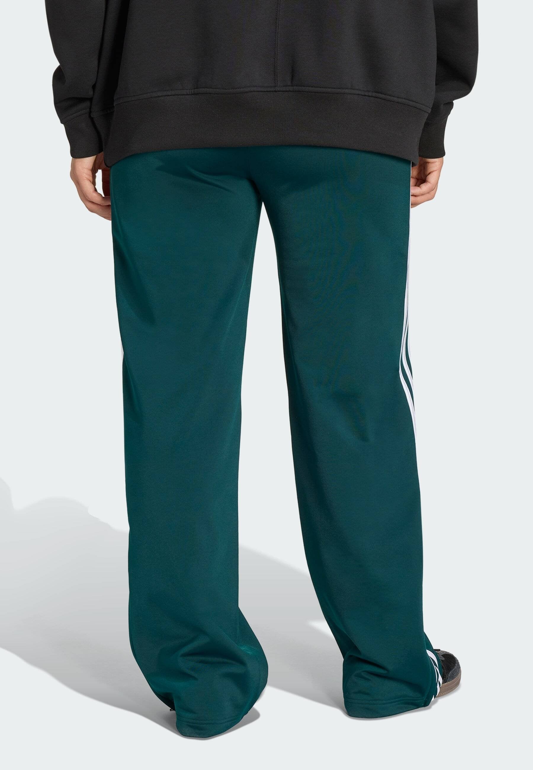 FIREBIRD LOOSE TRACKSUIT PANTS - Tracksuit bottoms - legacy teal/off white