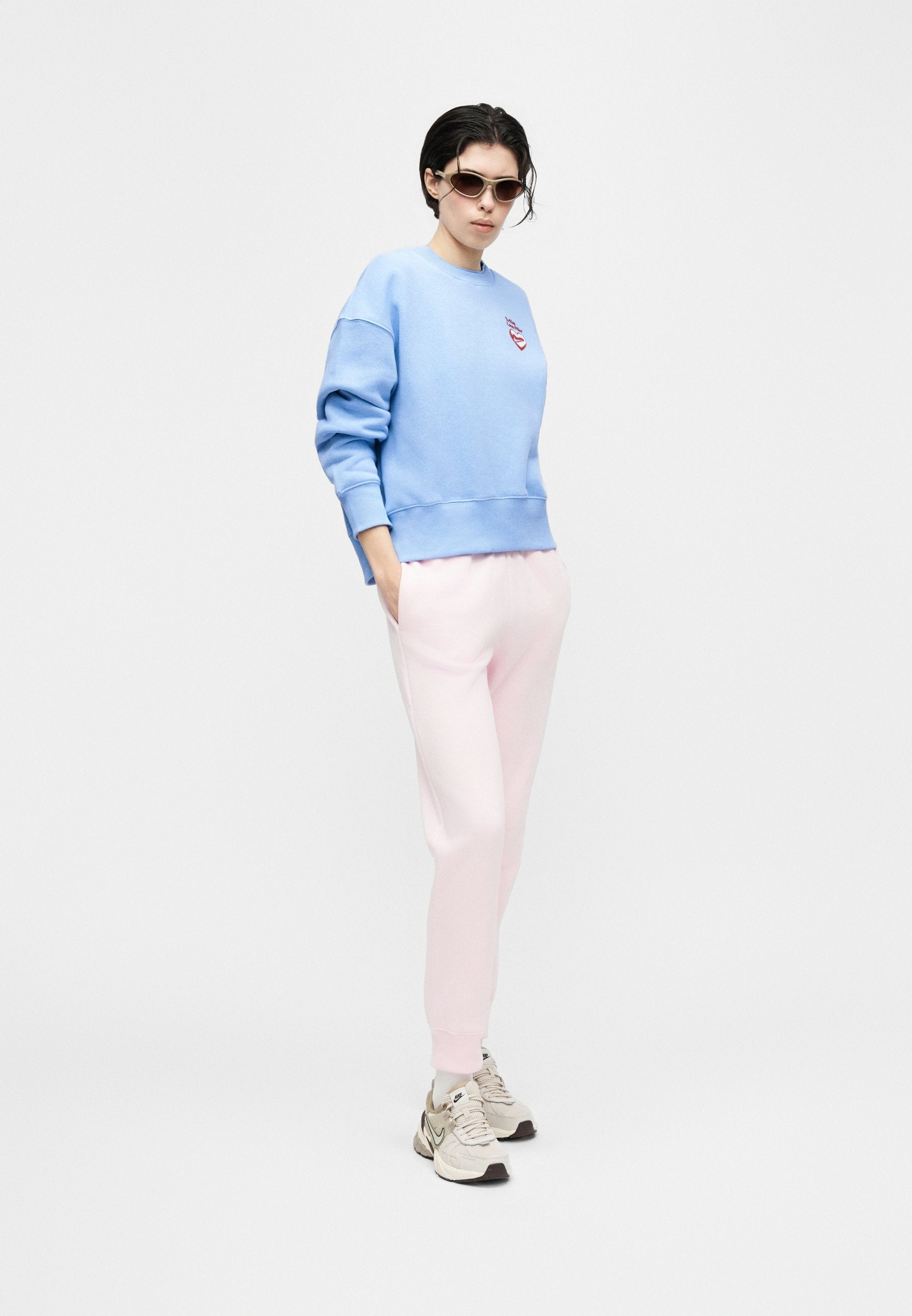 CREW - Sweatshirt - alumnium