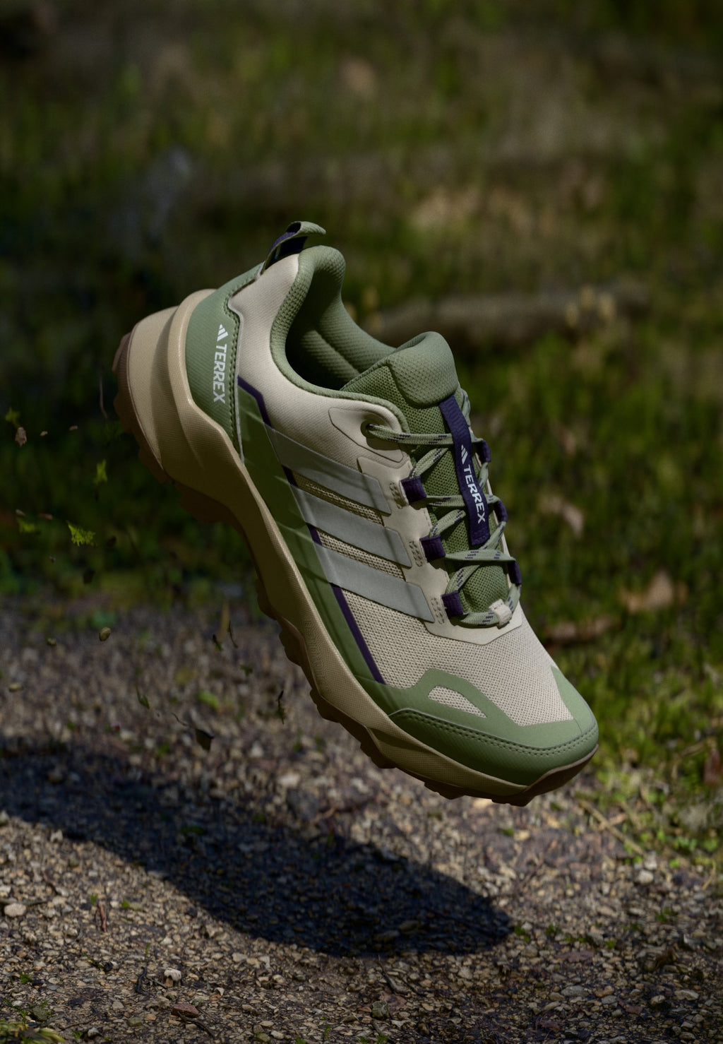 SKYCHASER AX5 - Hiking shoes - alumina/grey two/tent green