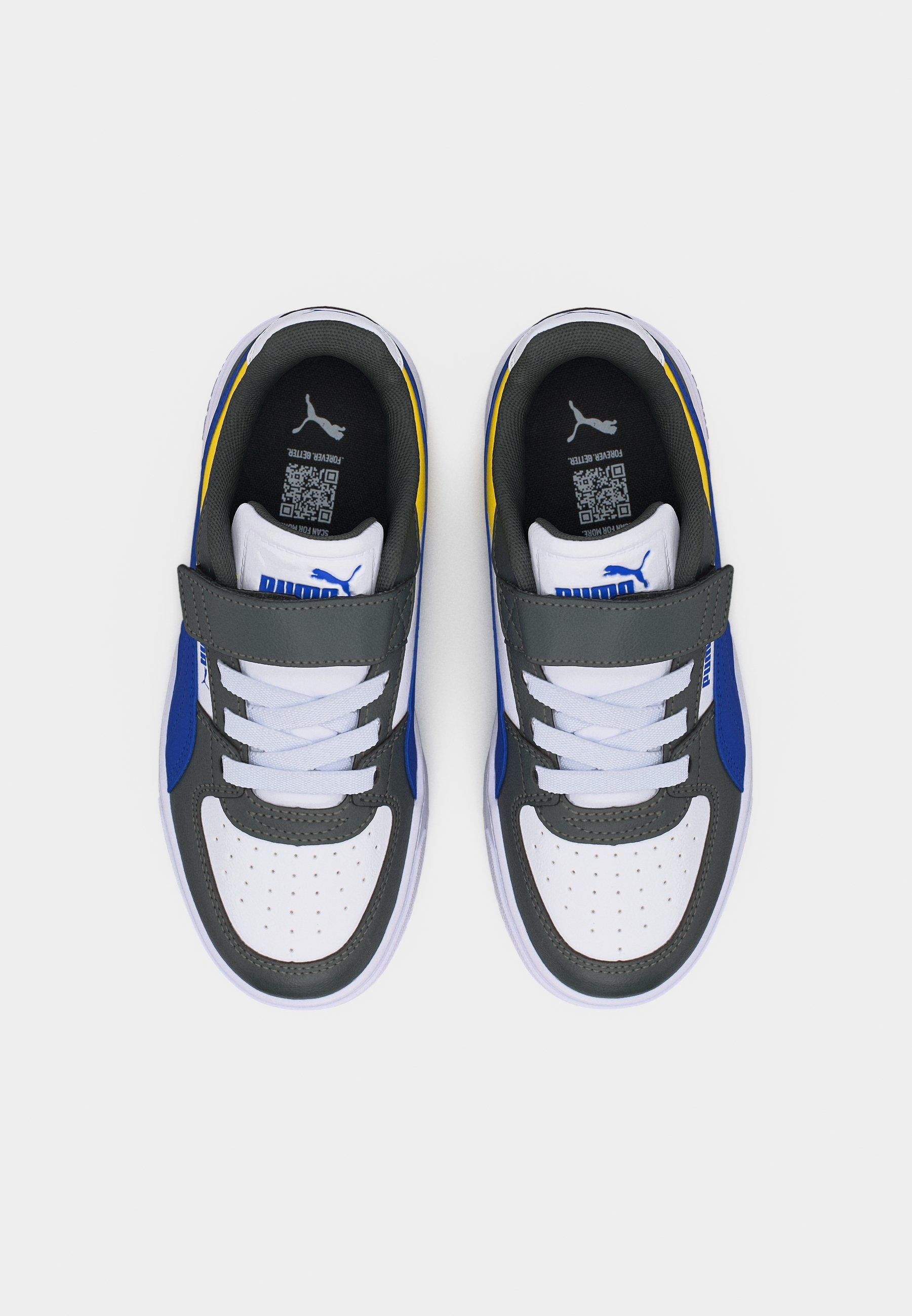 CAVEN III UNISEX - Trainers - shadow gray/royal sapphire/white