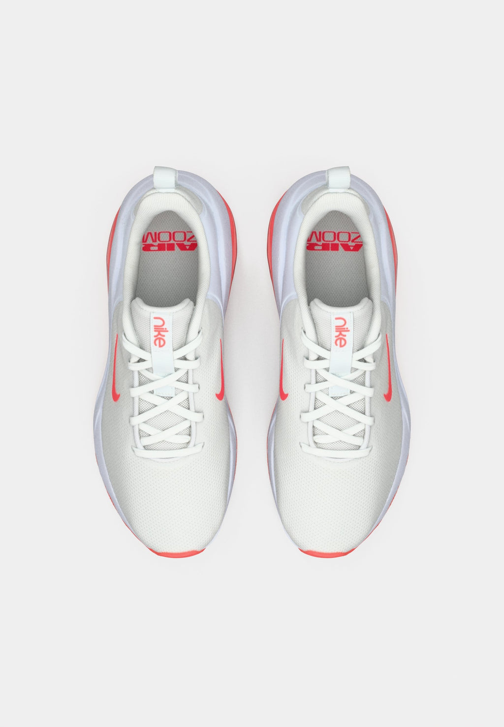 AIR ZOOM BELLA - Training shoe - white/hot lava