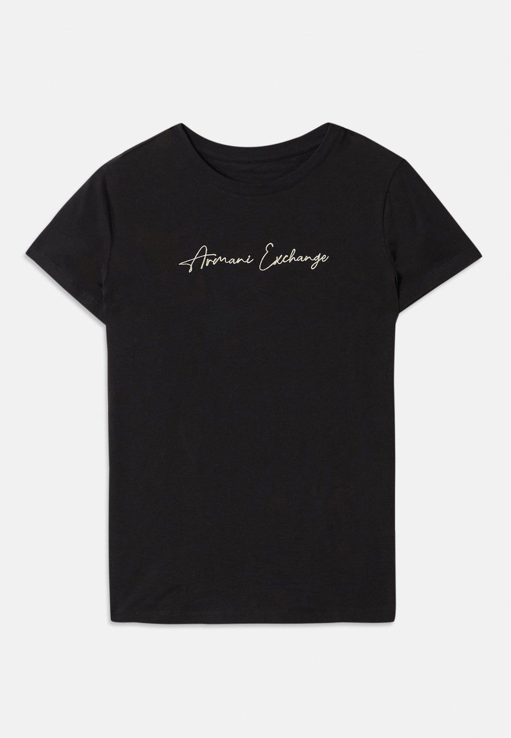 Print T-shirt - black/gold-coloured