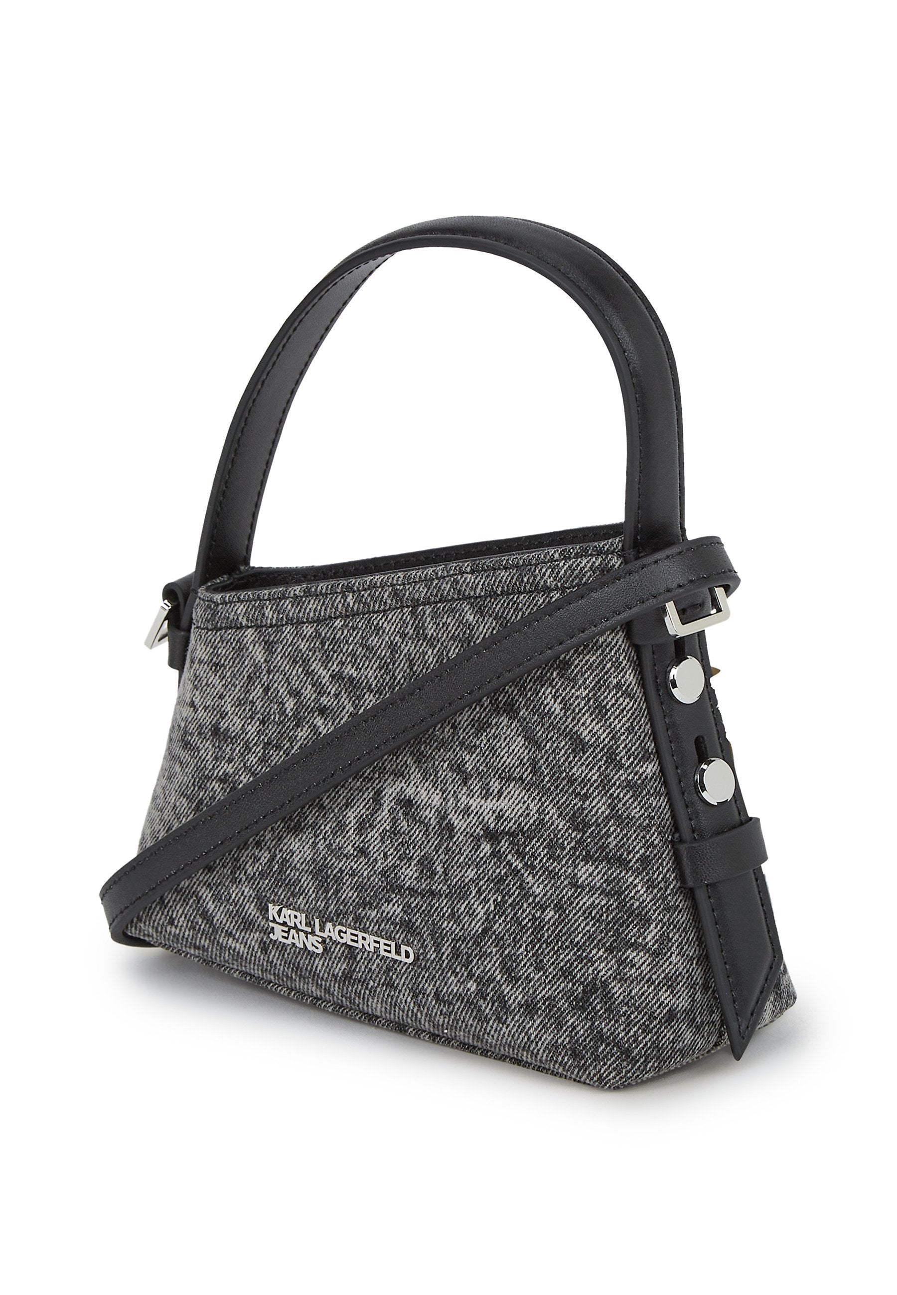 GEO MINI - Handbag - washed black