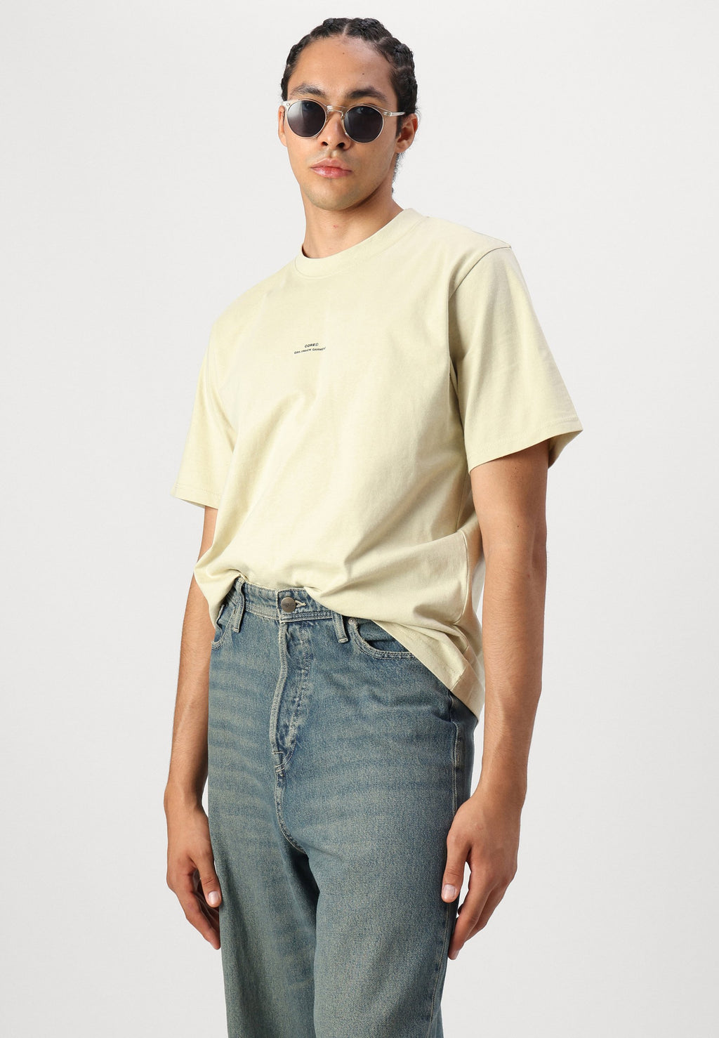 JJIRON JJORIGINAL BAGGY - Baggy Jeans - blue denim