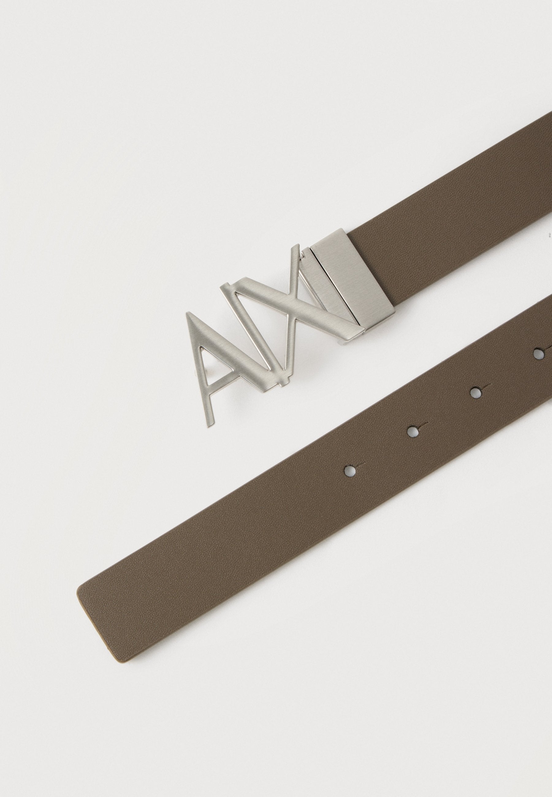 REVERSIBLE PLATE BELT UNISEX - Belt - major brown/navy
