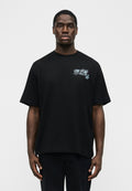 Print T-shirt - black