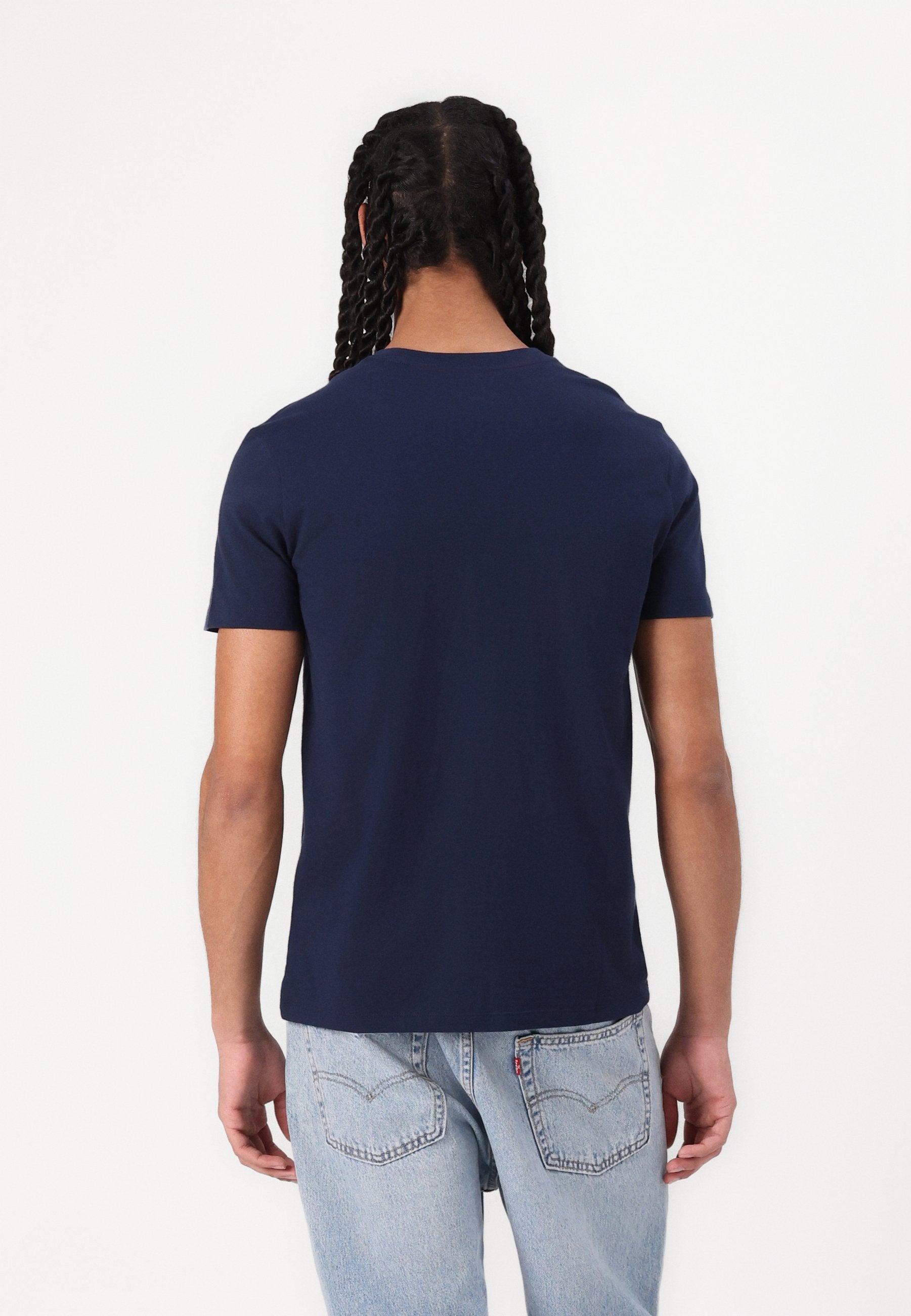 EVERYDAY SOFT MICRO LOGO  - Basic T-shirt - tapestry navy