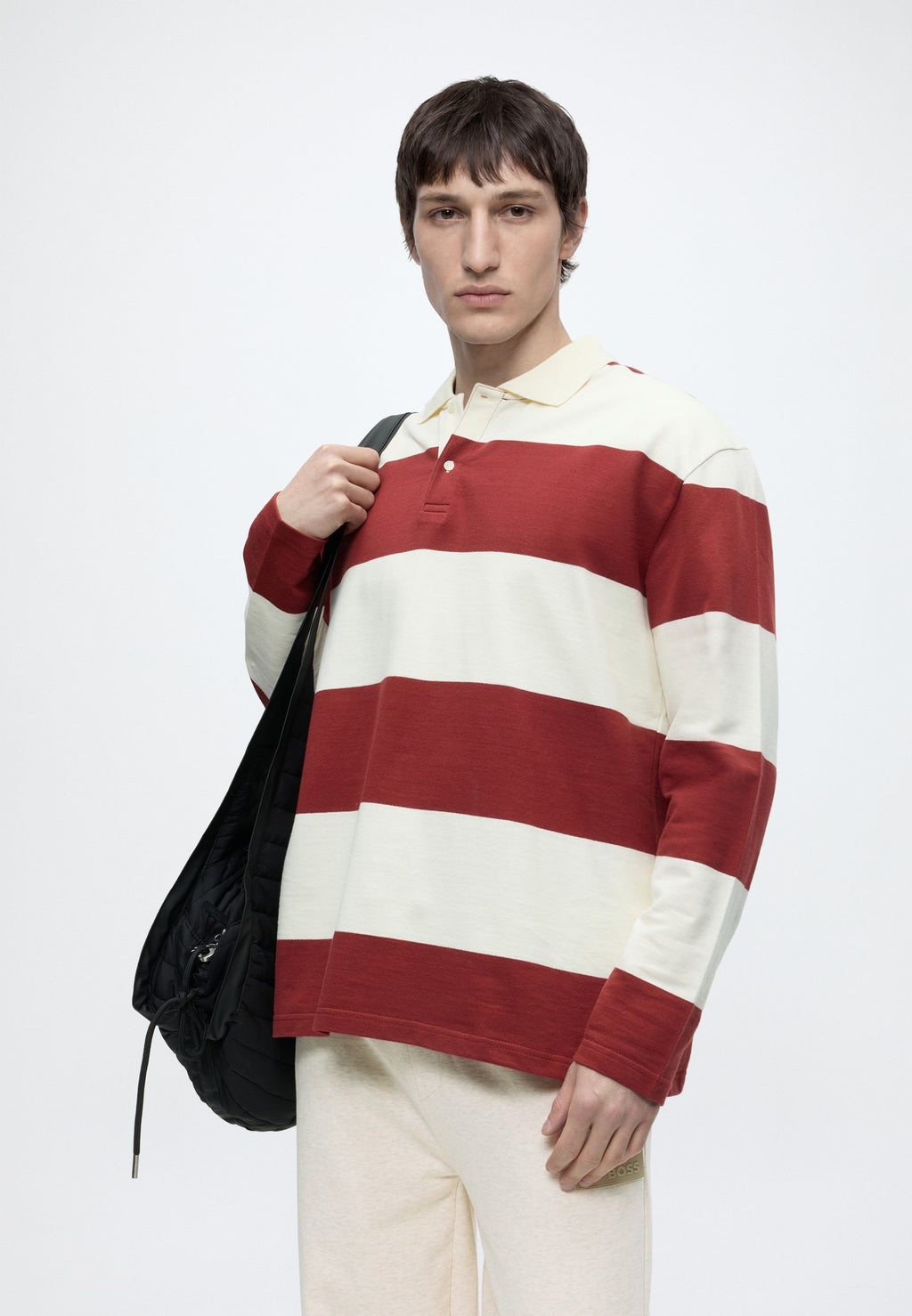LONG PANTS - Tracksuit bottoms - open white