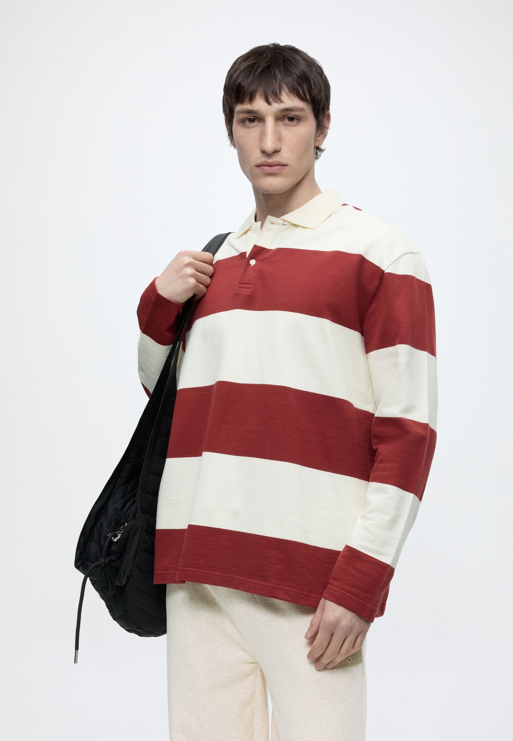 LONG PANTS - Tracksuit bottoms - open white