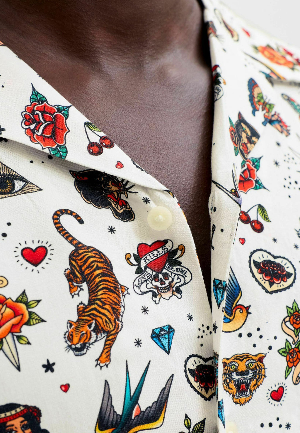 Resort Relaxed Fit - Shirt - antique white