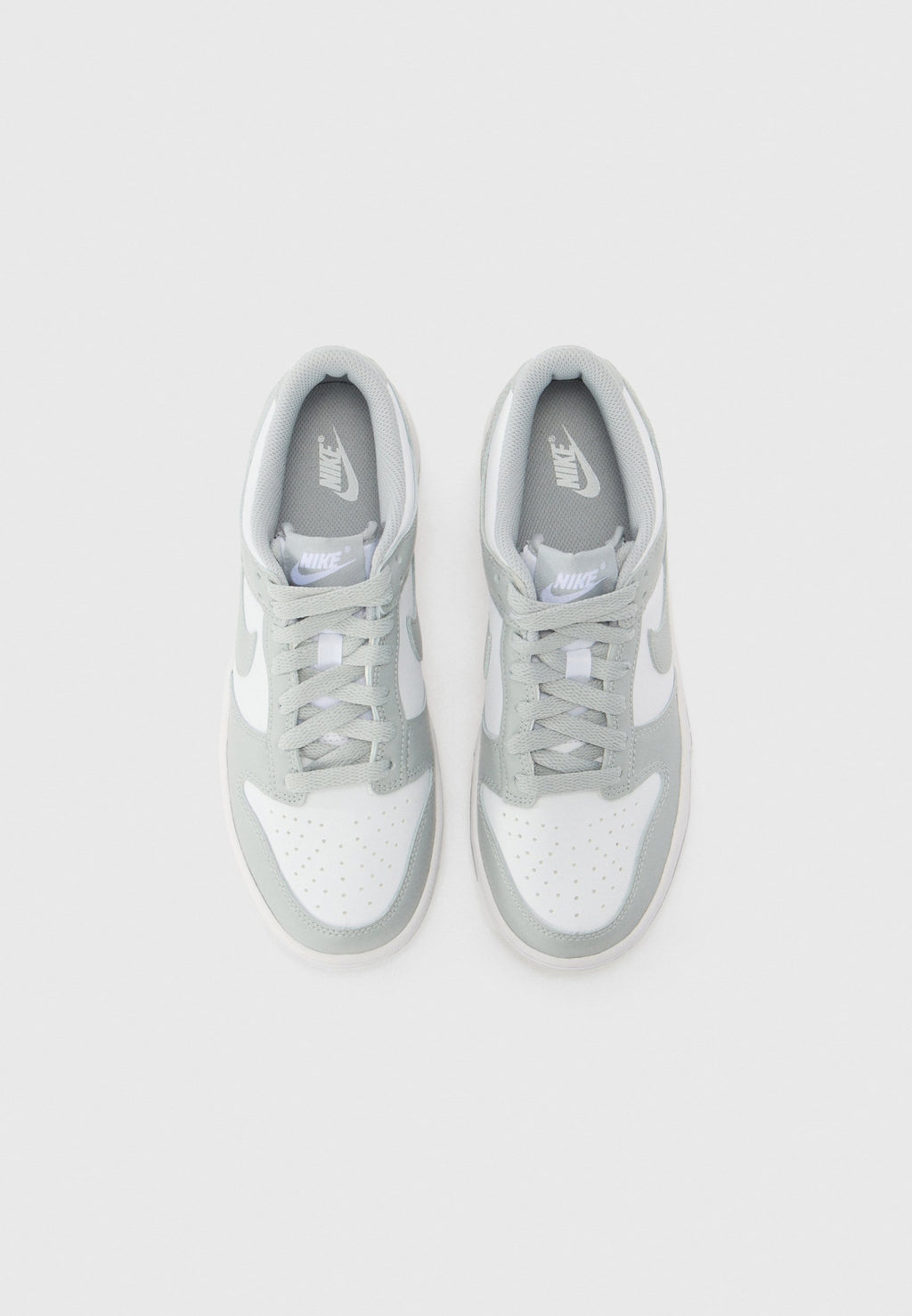 DUNK LOW UNISEX - Trainers - white/light smoke grey