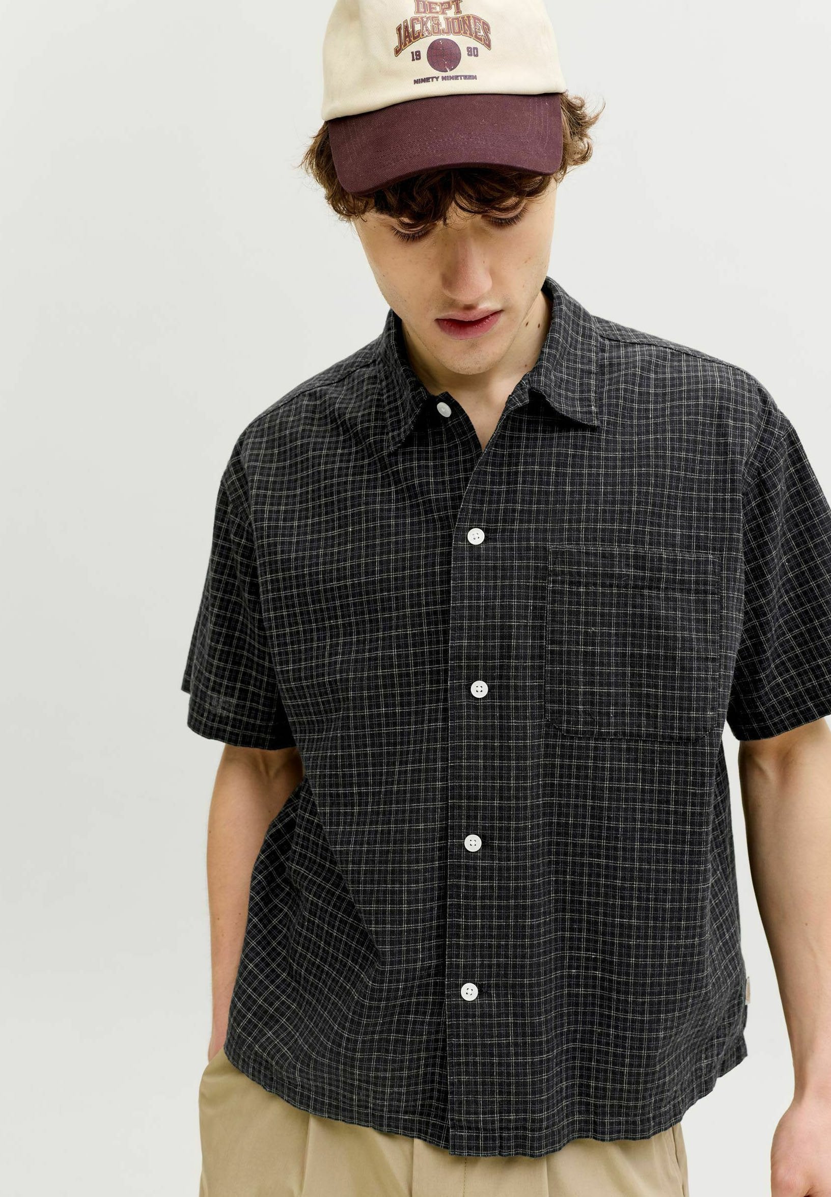 Loose Fit - Shirt - black