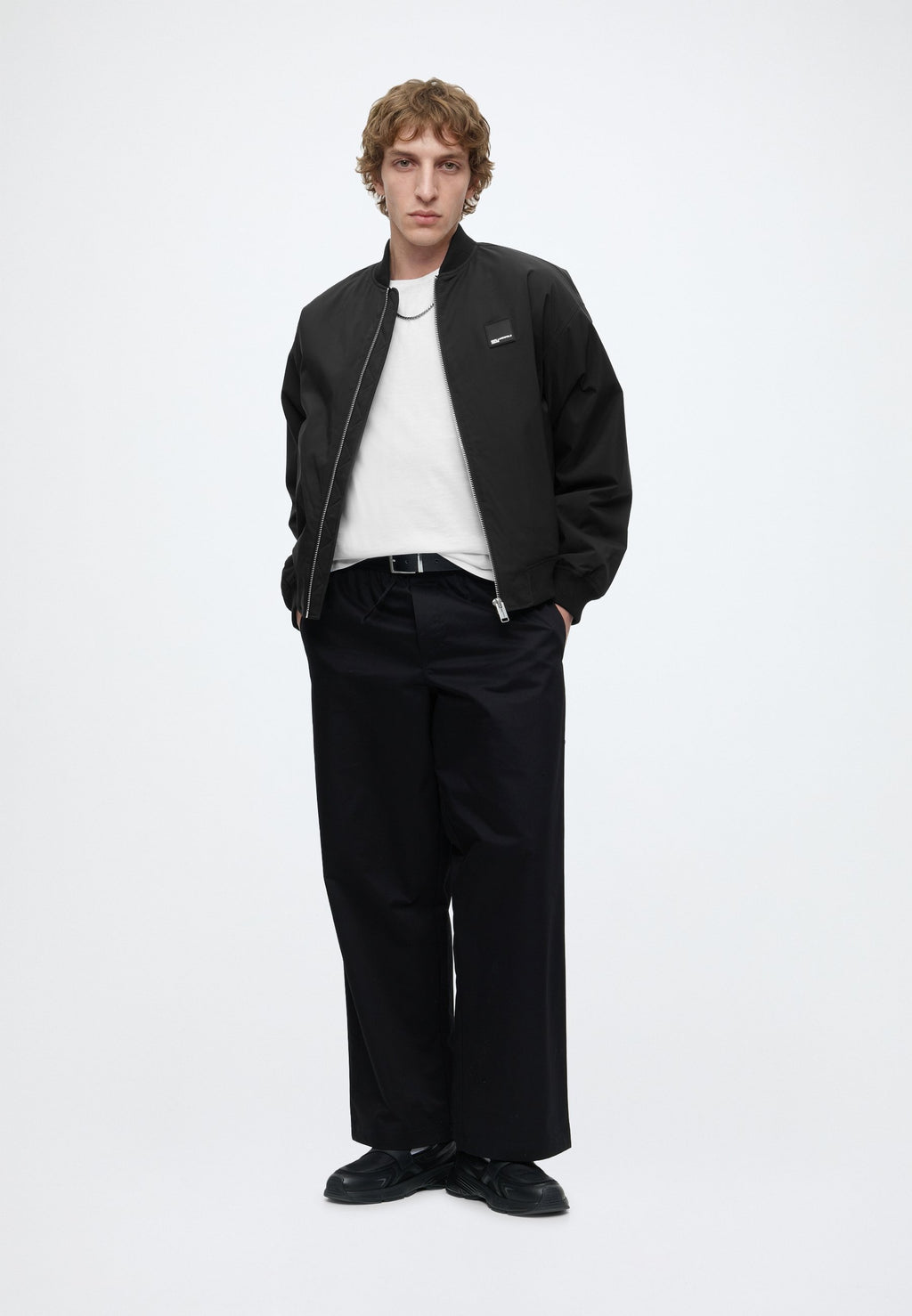 BOMBER - Light jacket - black