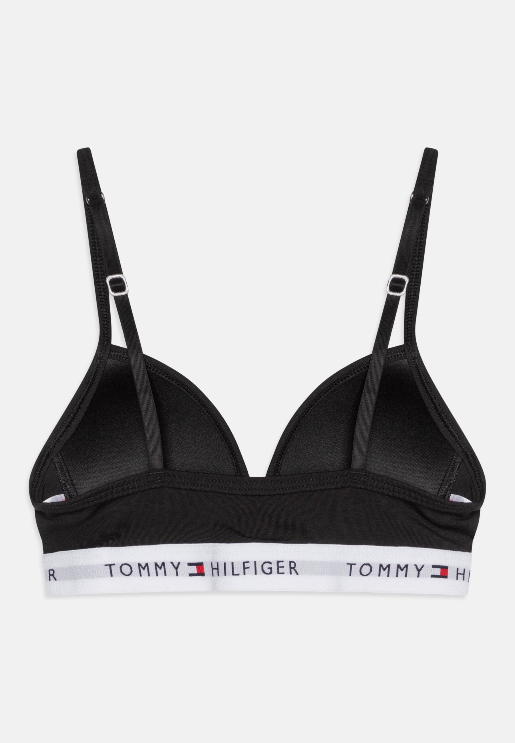 SIGNATURE FOAM MOULDED TRIANGLE BRA - Triangle bra - black