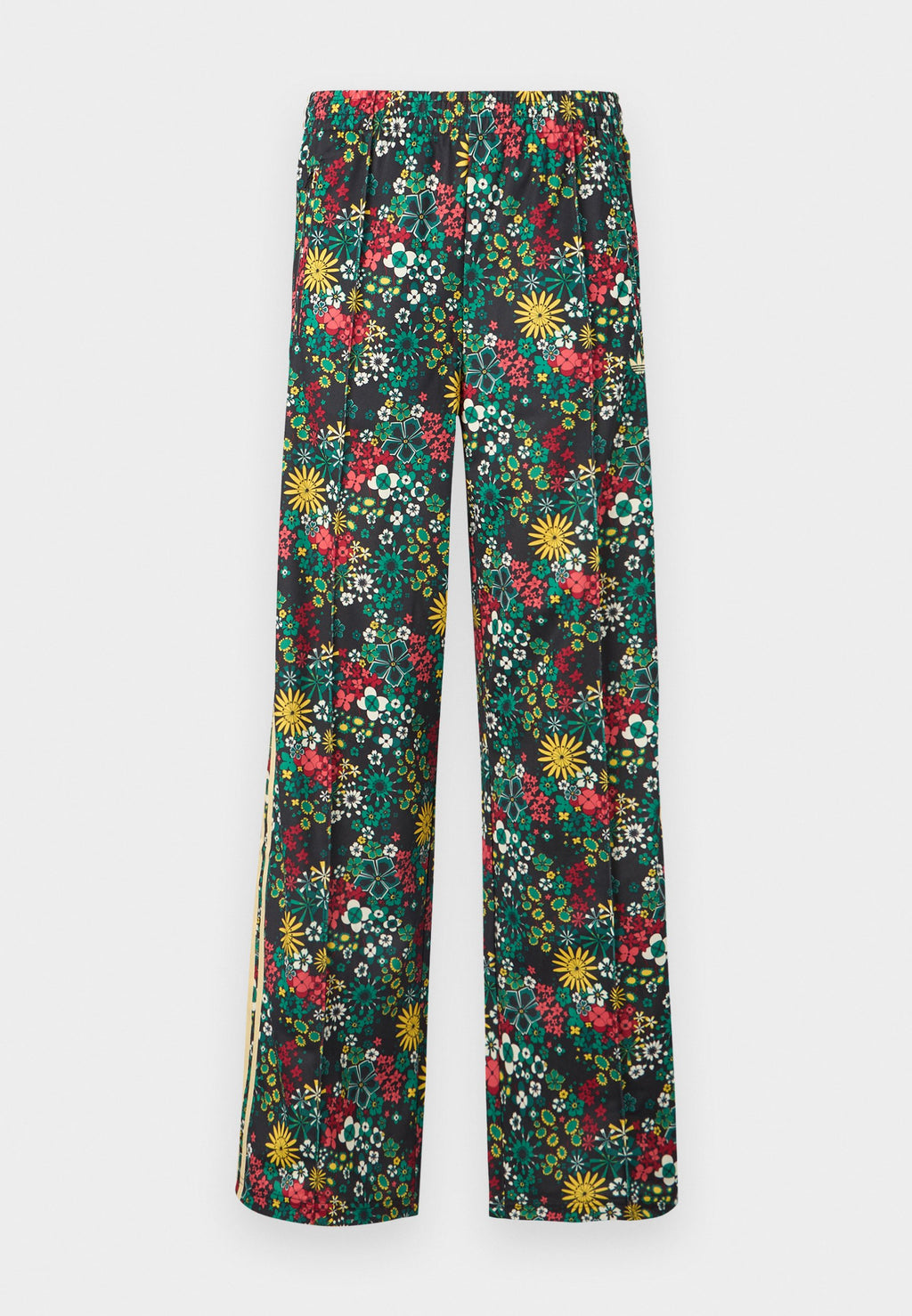 FIREBIRD LOOSE LIBERTY - Tracksuit bottoms - black/bold green/collegiate green/yellow