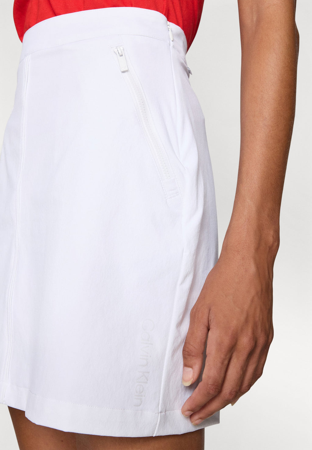 OLIVIA SKORT - Sports skirt - white