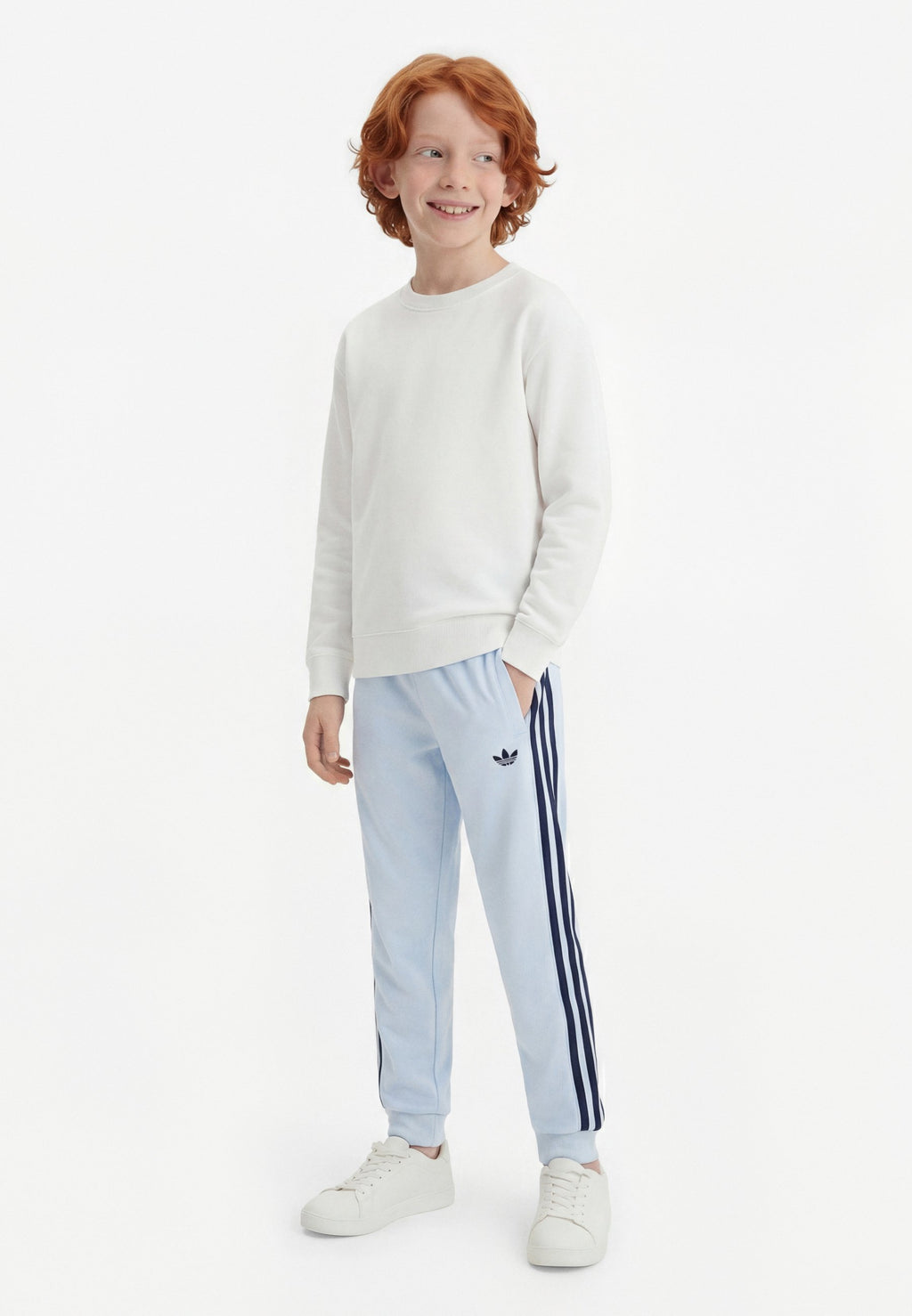 سروال JUNIOR UNISEX - سروال رياضي - سماء كريستالية/نيلي ليلي