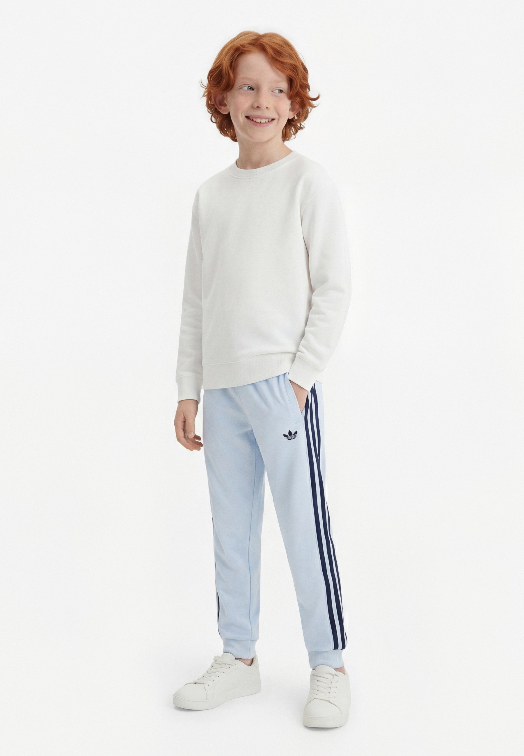 سروال JUNIOR UNISEX - سروال رياضي - سماء كريستالية/نيلي ليلي