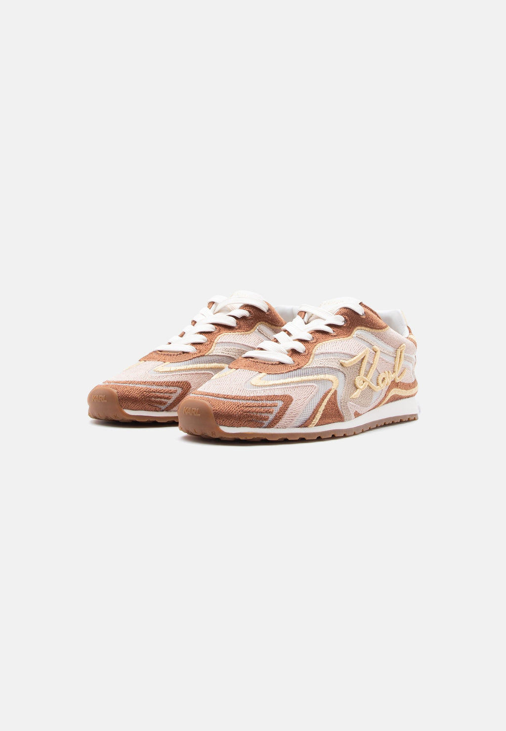 VENUS LACE - Trainers - tan/gold-coloured