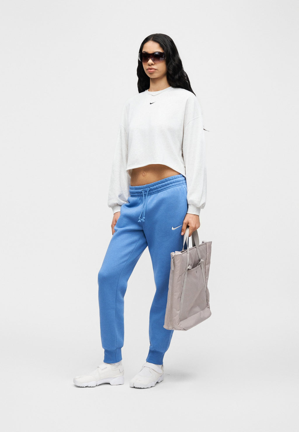 CHILL CREW - Sweatshirt - birch heather/black