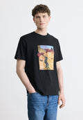 DIKERD - Print T-shirt - black