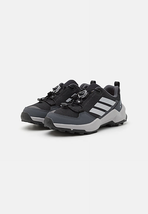 AX4S UNISEX - Hiking shoes - core black/grey two/grey six